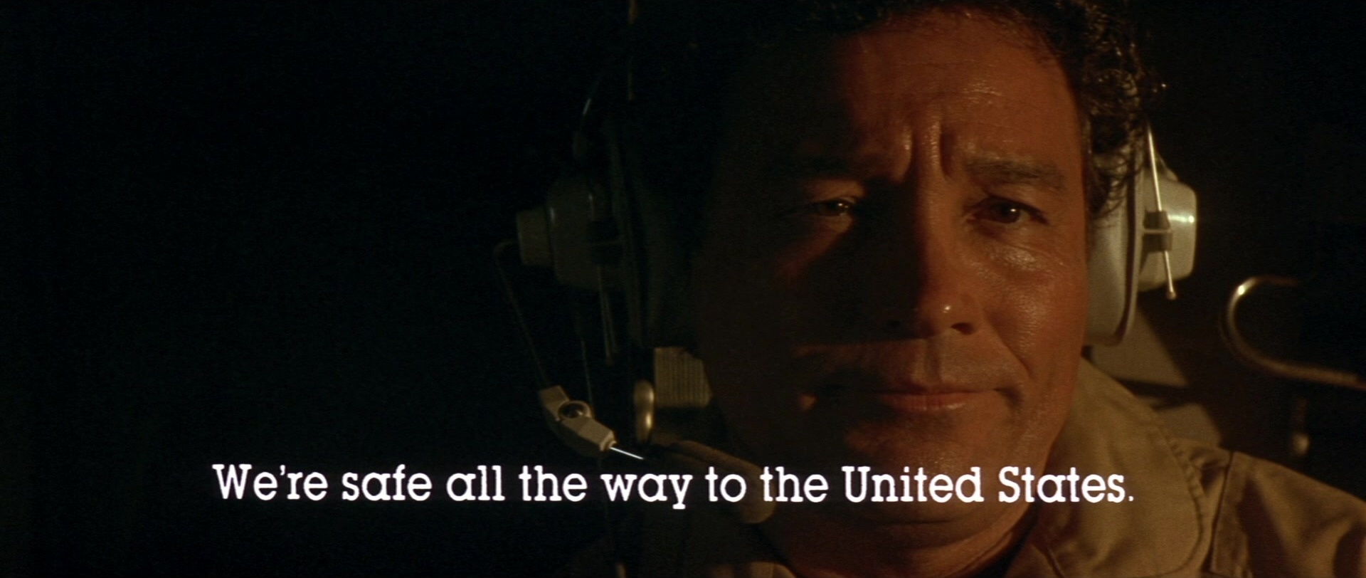 Die Hard 2 (1990), close, 2.36:1 — film still