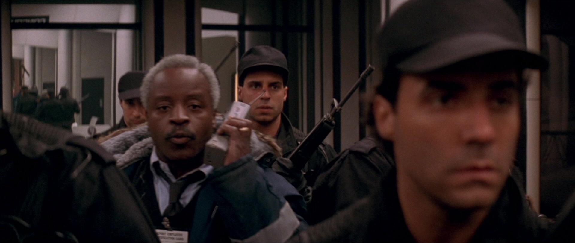 Die Hard 2 (1990), close, 2.36:1 — film still