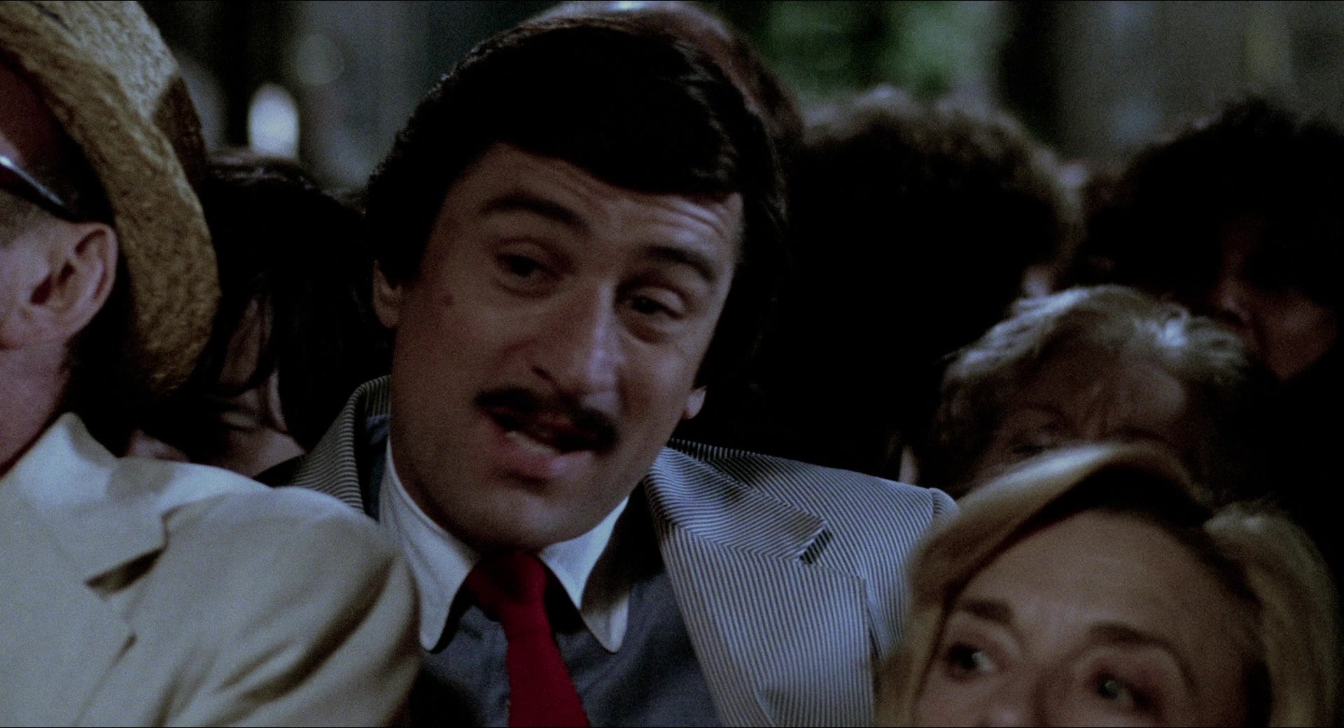 The King of Comedy (1982), close, 1.85:1 — film still