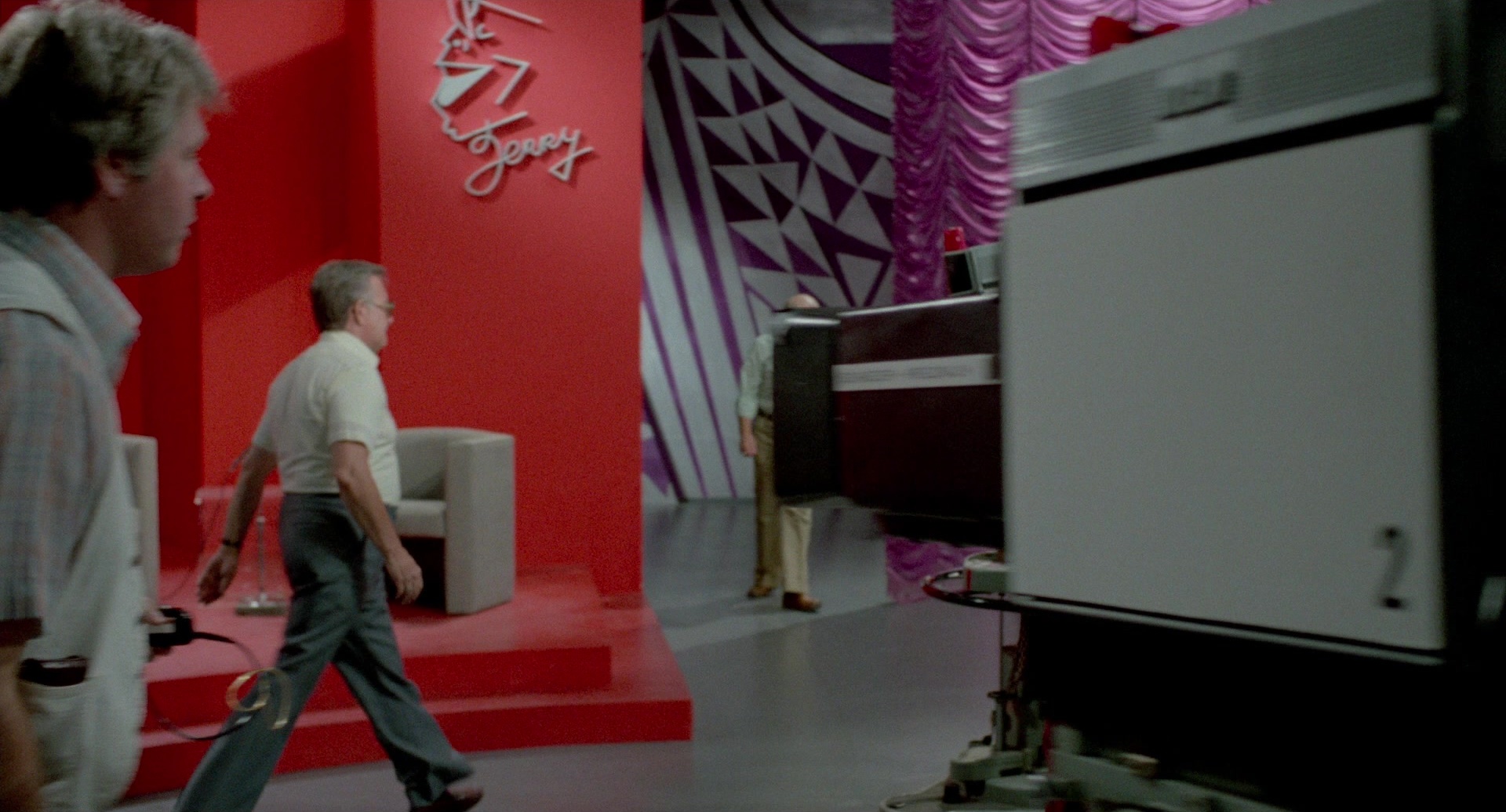 The King of Comedy (1982), wide, 1.85:1 — film still