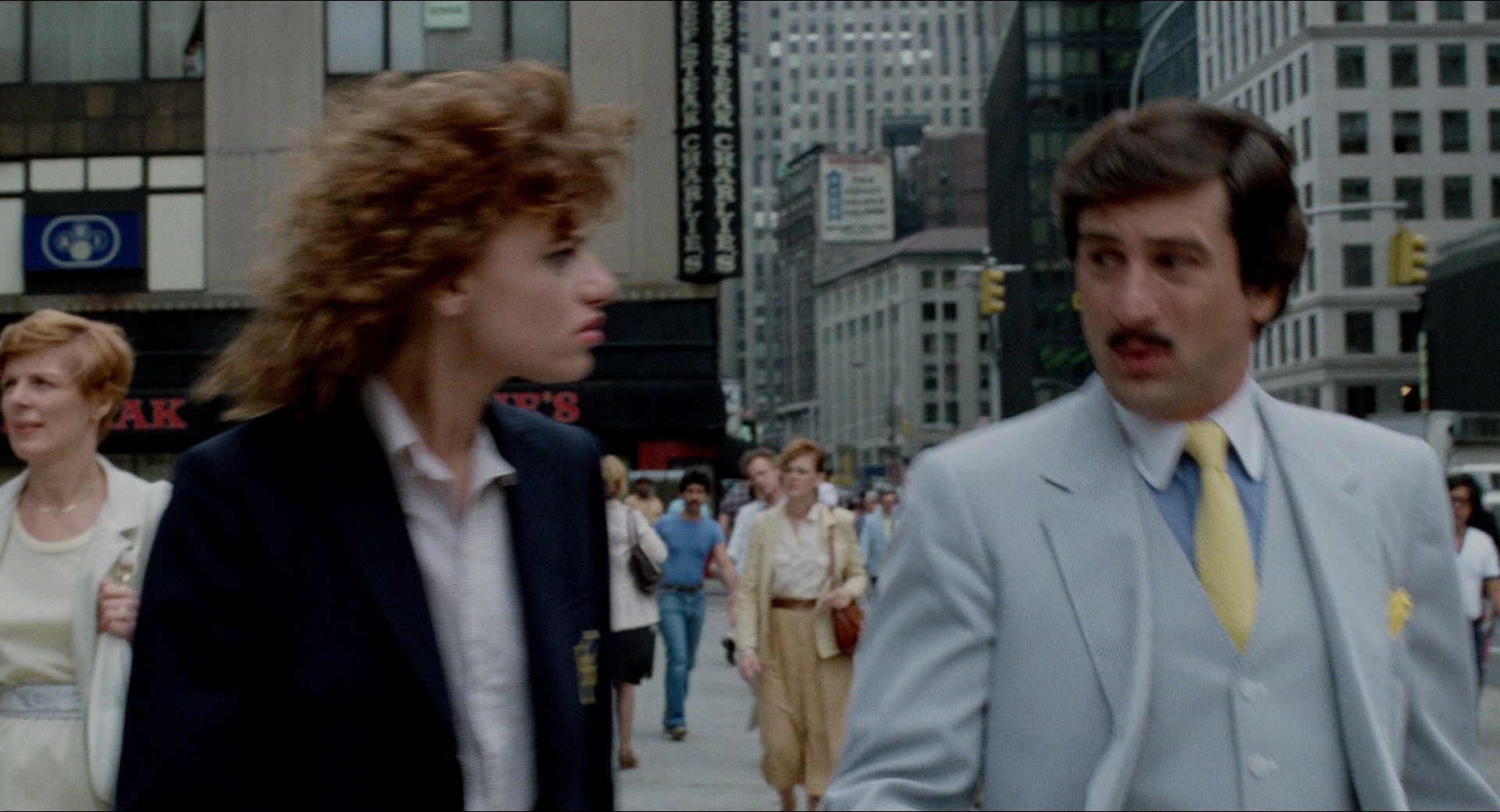 The King of Comedy (1982), wide, 1.85:1 — film still