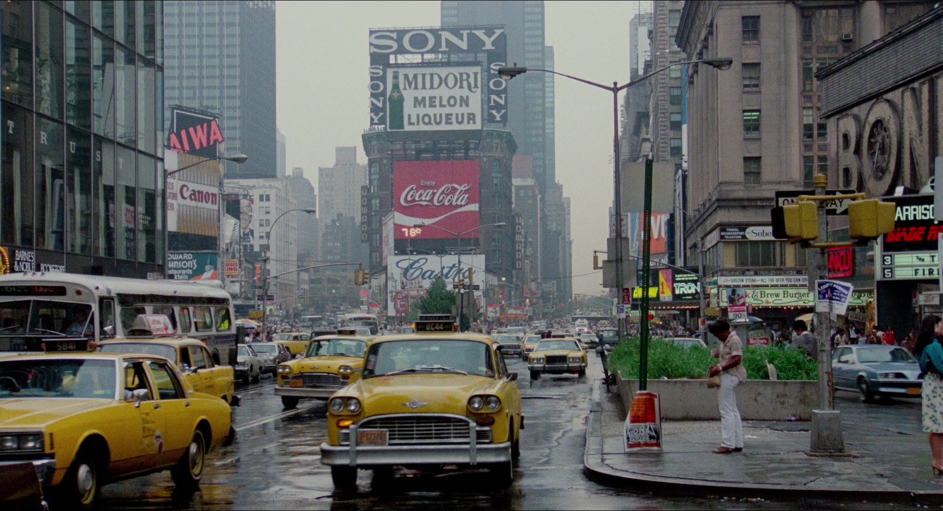 The King of Comedy (1982), wide, 1.85:1 — film still