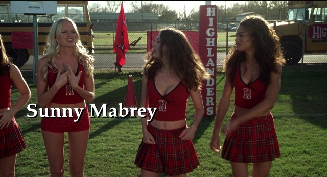 Wide shot frame from The New Guy — standing, hair, person