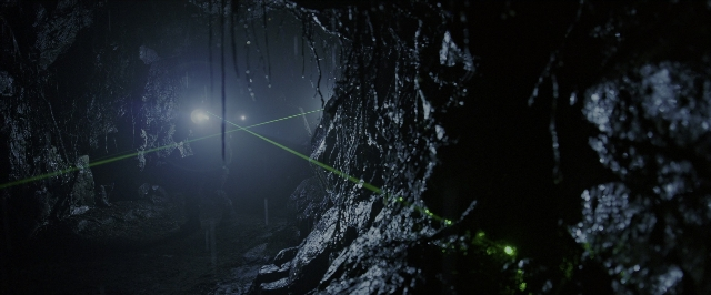 Wide shot frame from War for the Planet of the Apes — street light