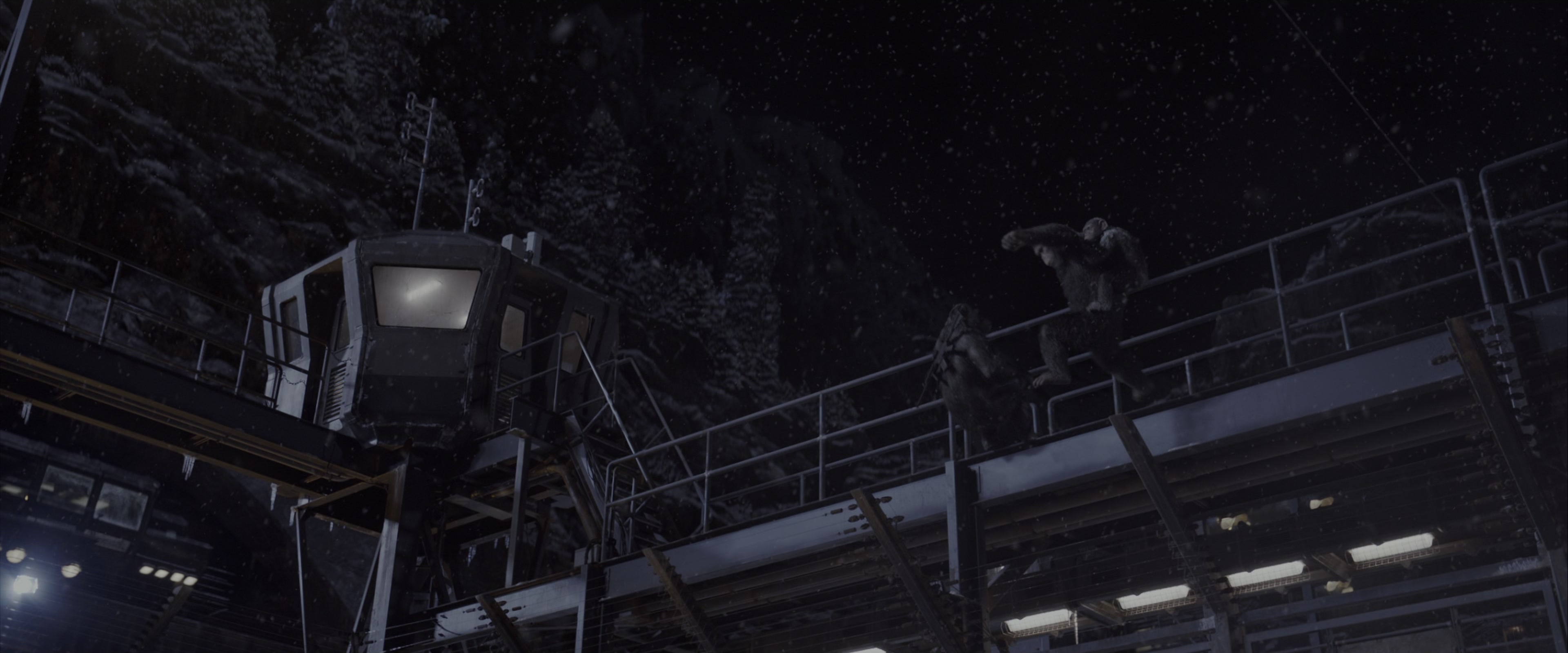 War for the Planet of the Apes (2017), wide, 2.40:1 — film still