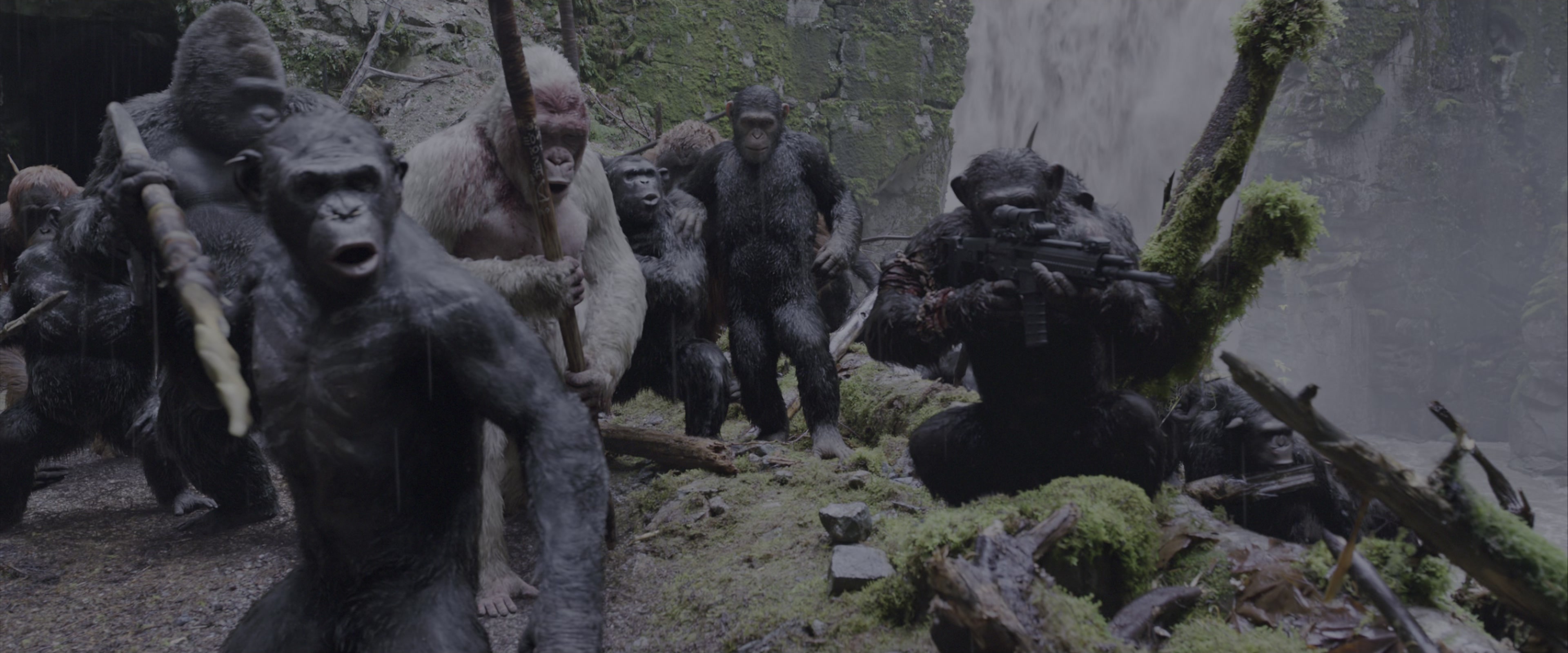 War for the Planet of the Apes (2017), wide, 2.40:1 — film still