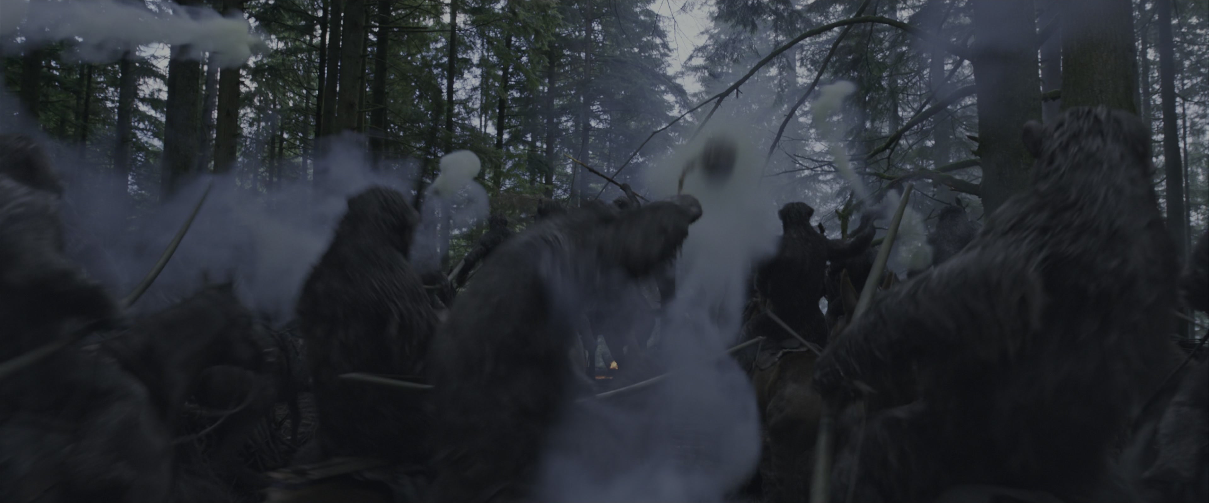 War for the Planet of the Apes (2017), wide, 2.40:1 — film still