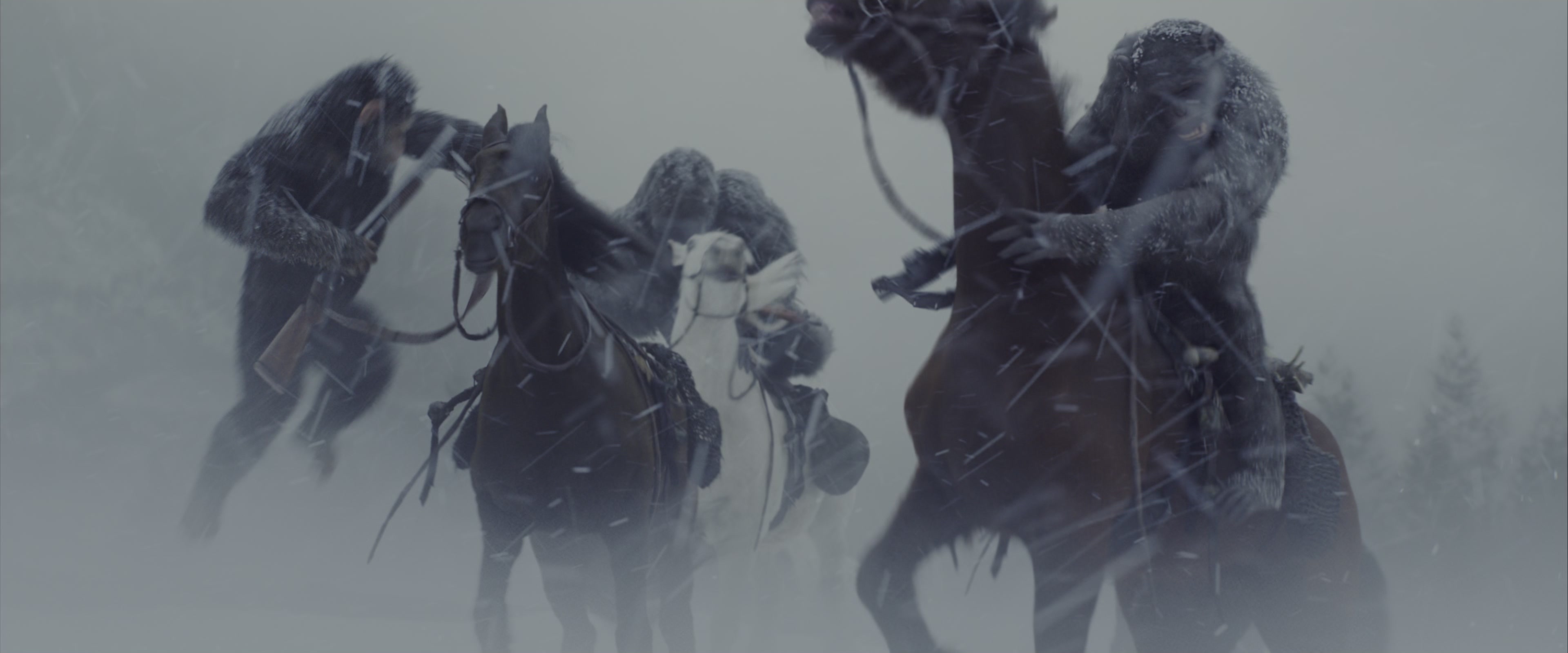 War for the Planet of the Apes (2017), wide, 2.40:1 — film still