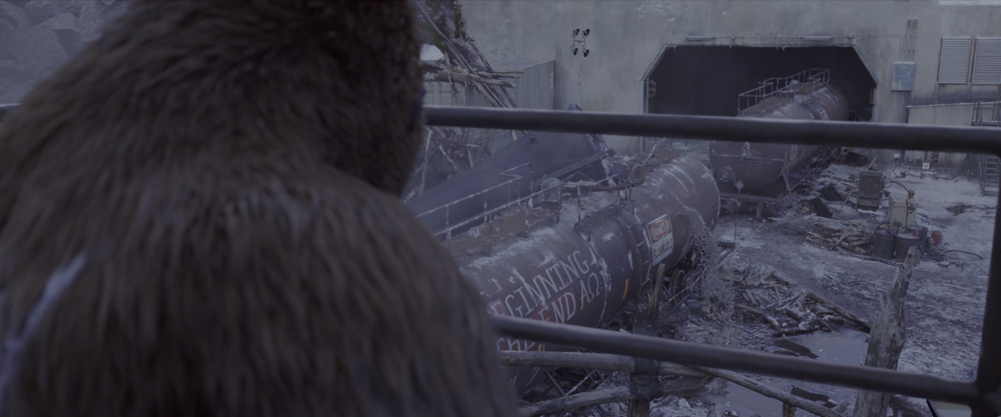 War for the Planet of the Apes (2017), wide, 2.40:1 — film still