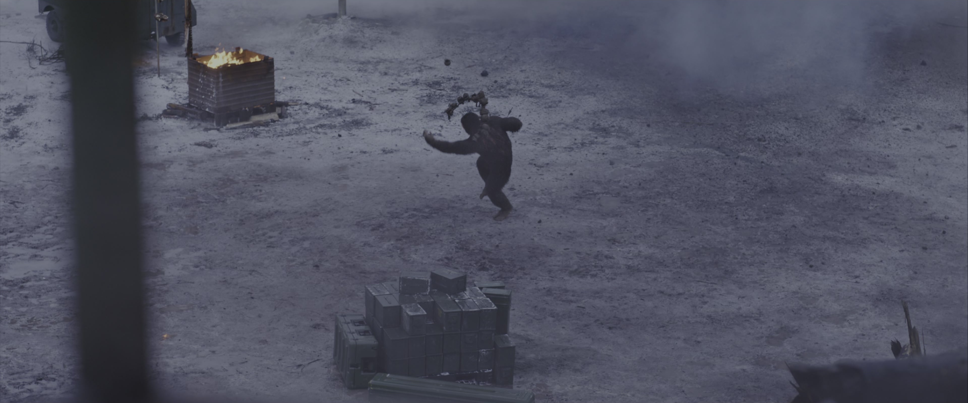 War for the Planet of the Apes (2017), wide, 2.40:1 — film still