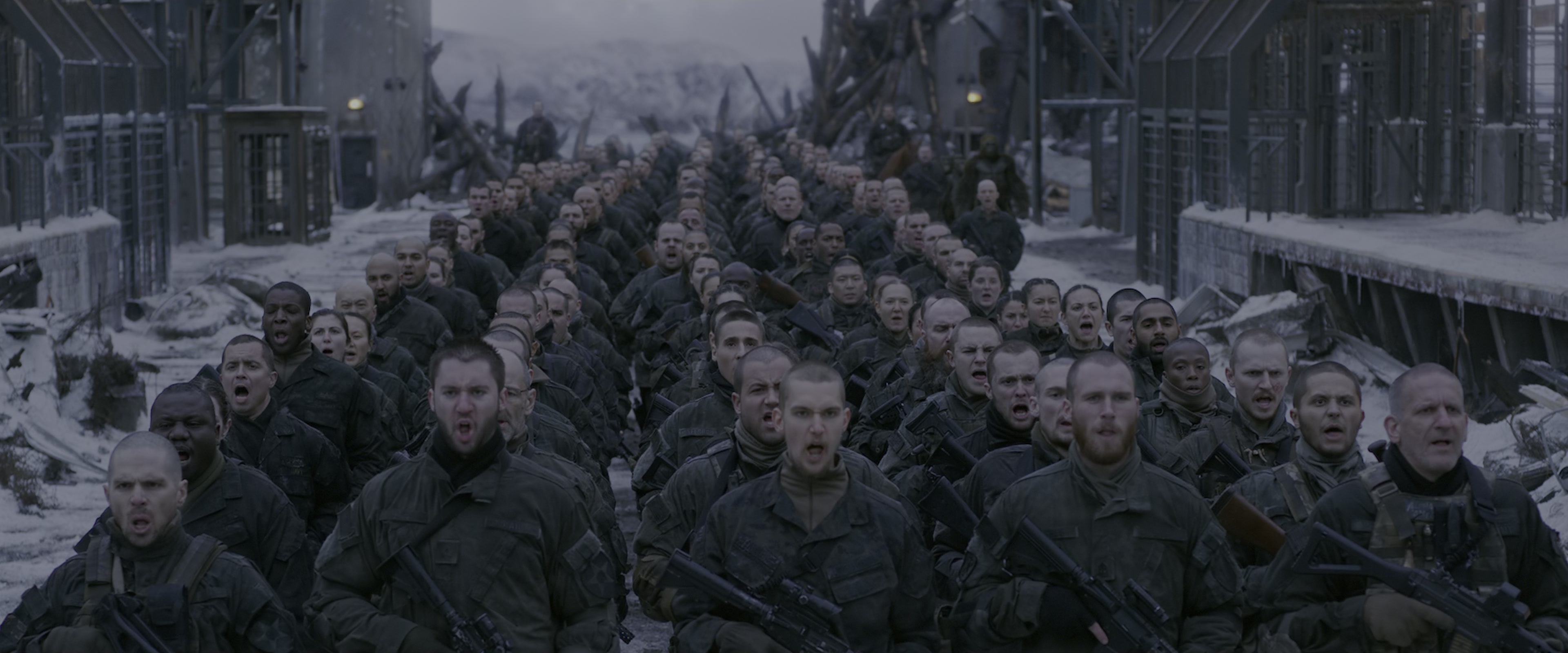 War for the Planet of the Apes (2017), wide, 2.40:1 — film still