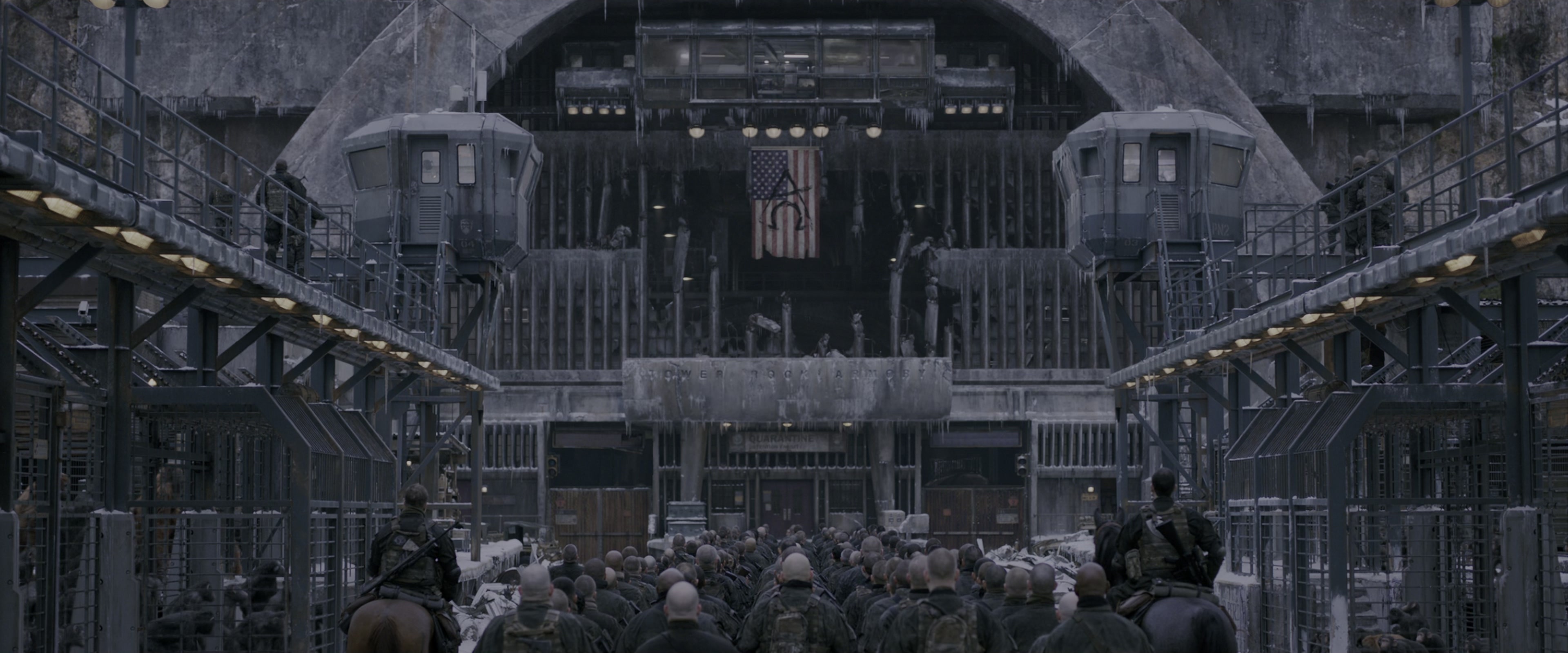 War for the Planet of the Apes (2017), wide, 2.40:1 — film still