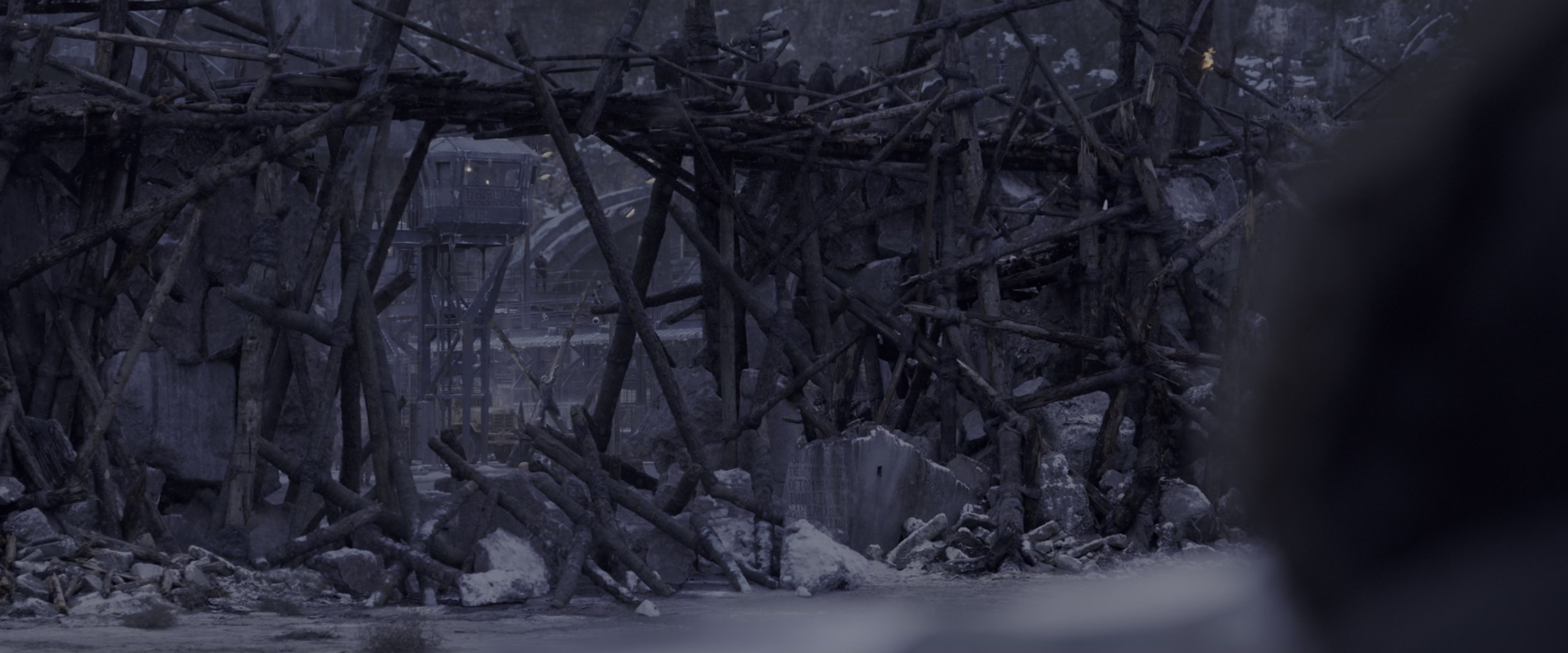 War for the Planet of the Apes (2017), wide, 2.40:1 — film still