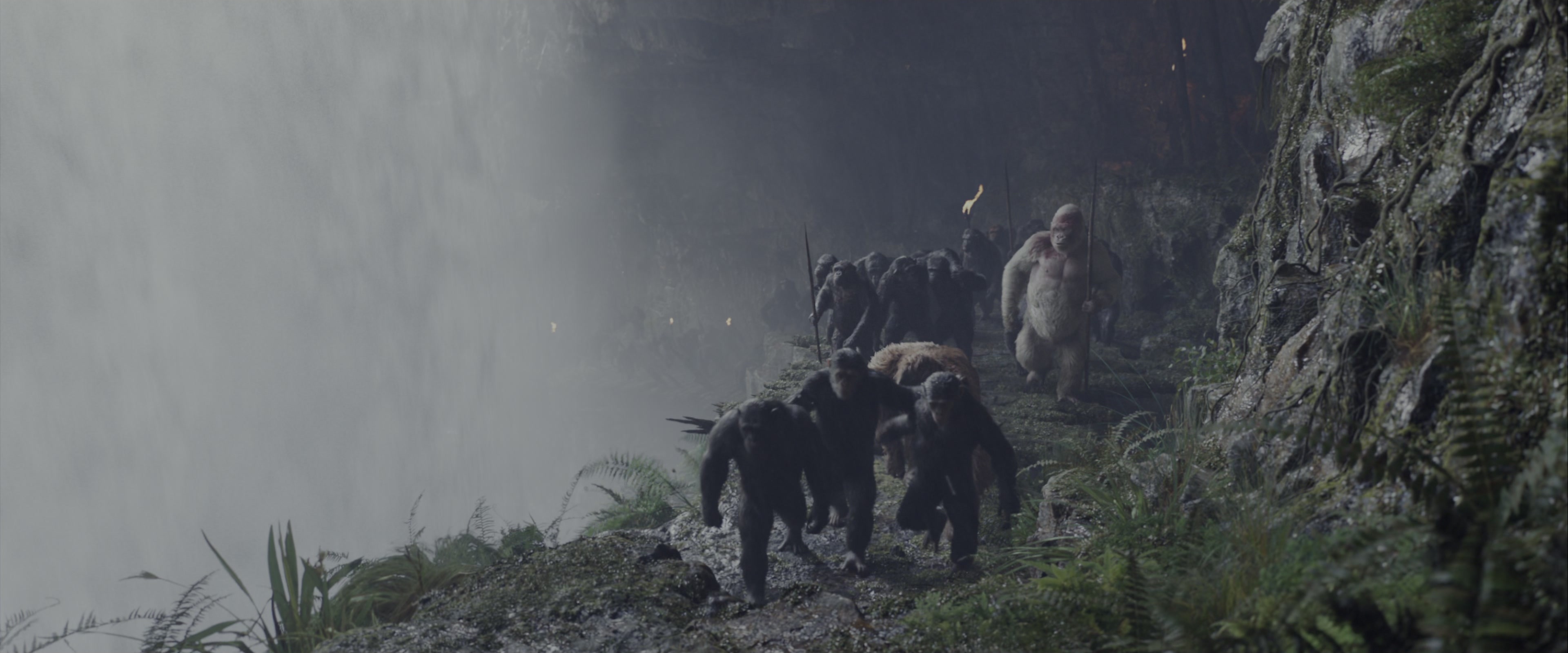 War for the Planet of the Apes (2017), wide, 2.40:1 — film still