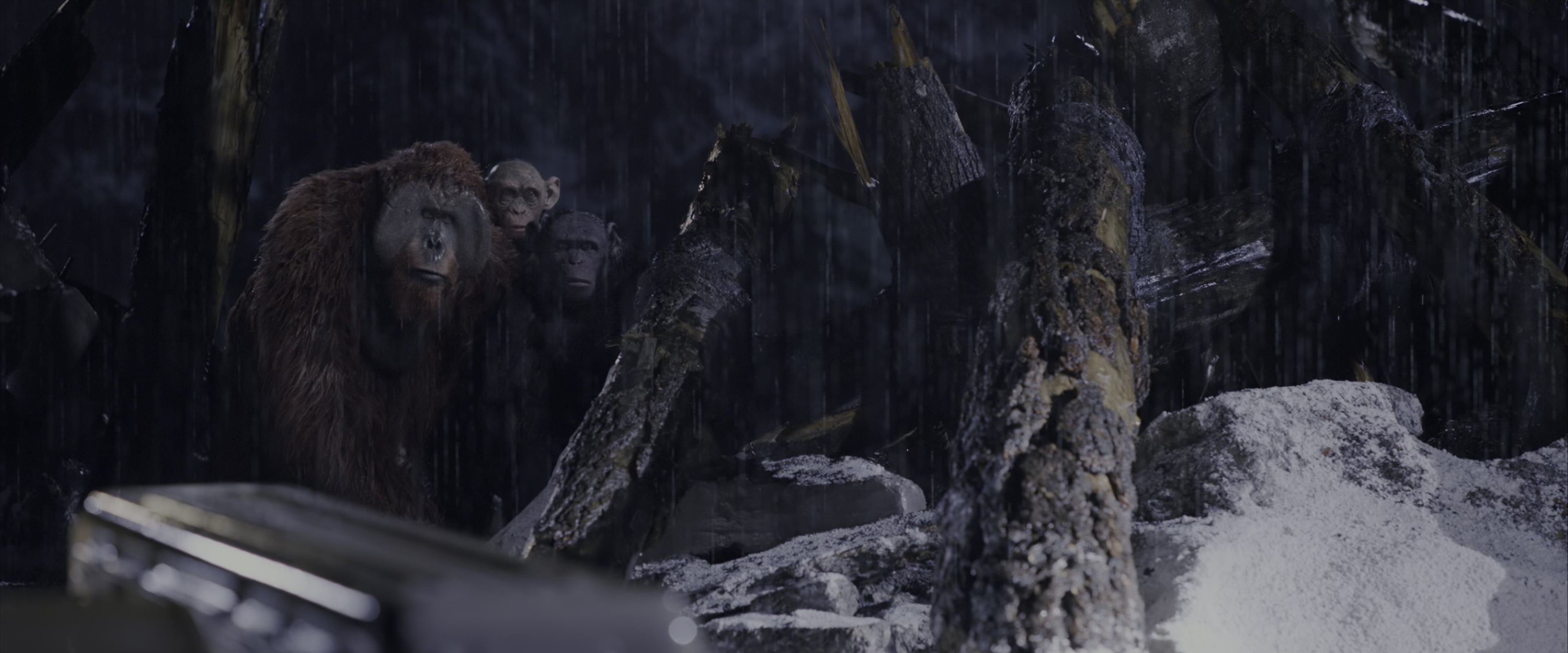 War for the Planet of the Apes (2017), wide, 2.40:1 — film still
