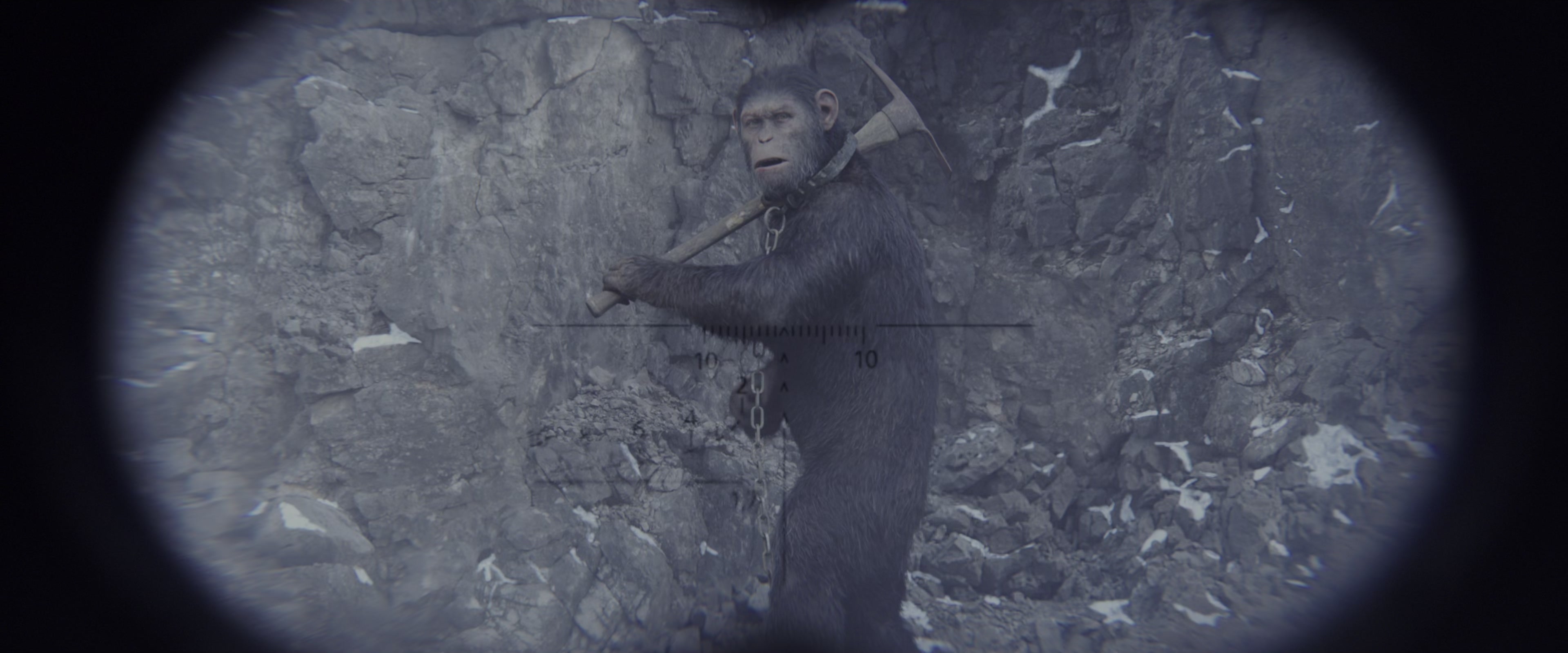 War for the Planet of the Apes (2017), wide, 2.40:1 — film still