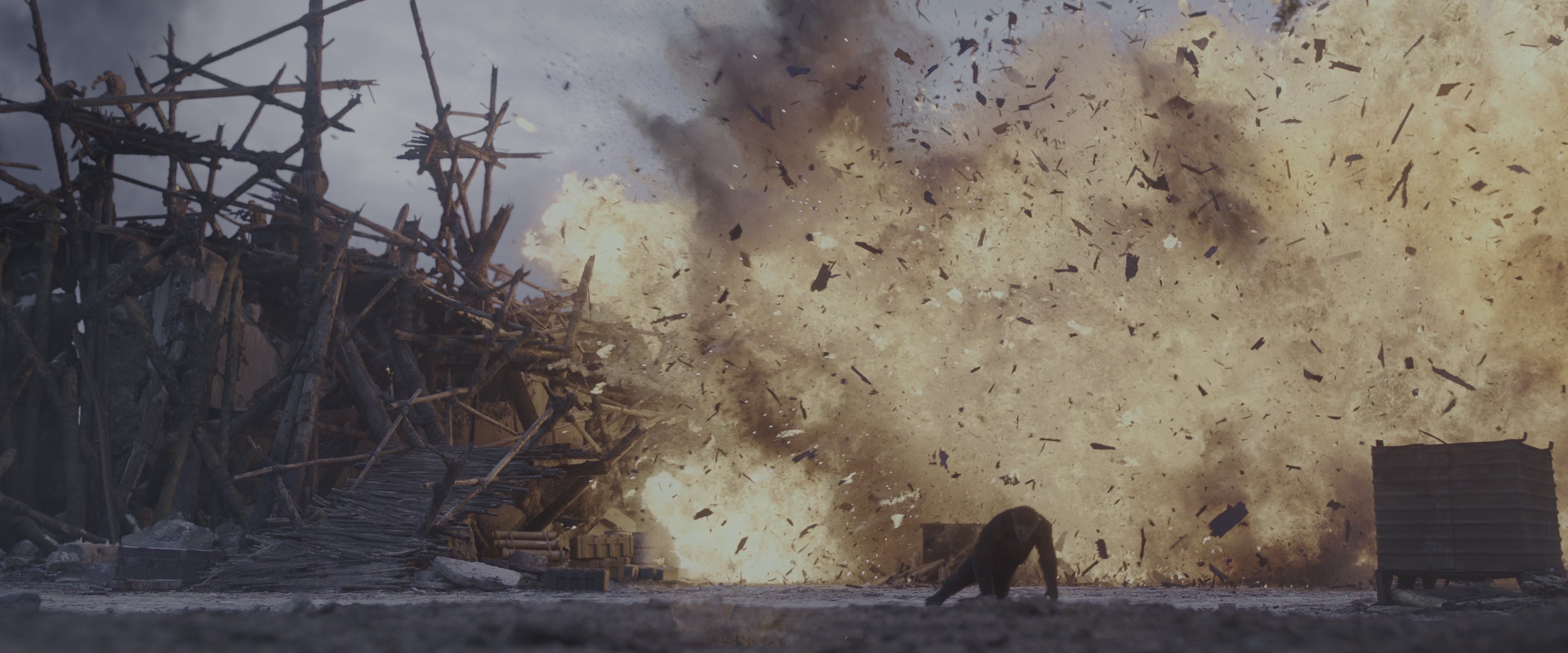 War for the Planet of the Apes (2017), wide, 2.40:1 — film still
