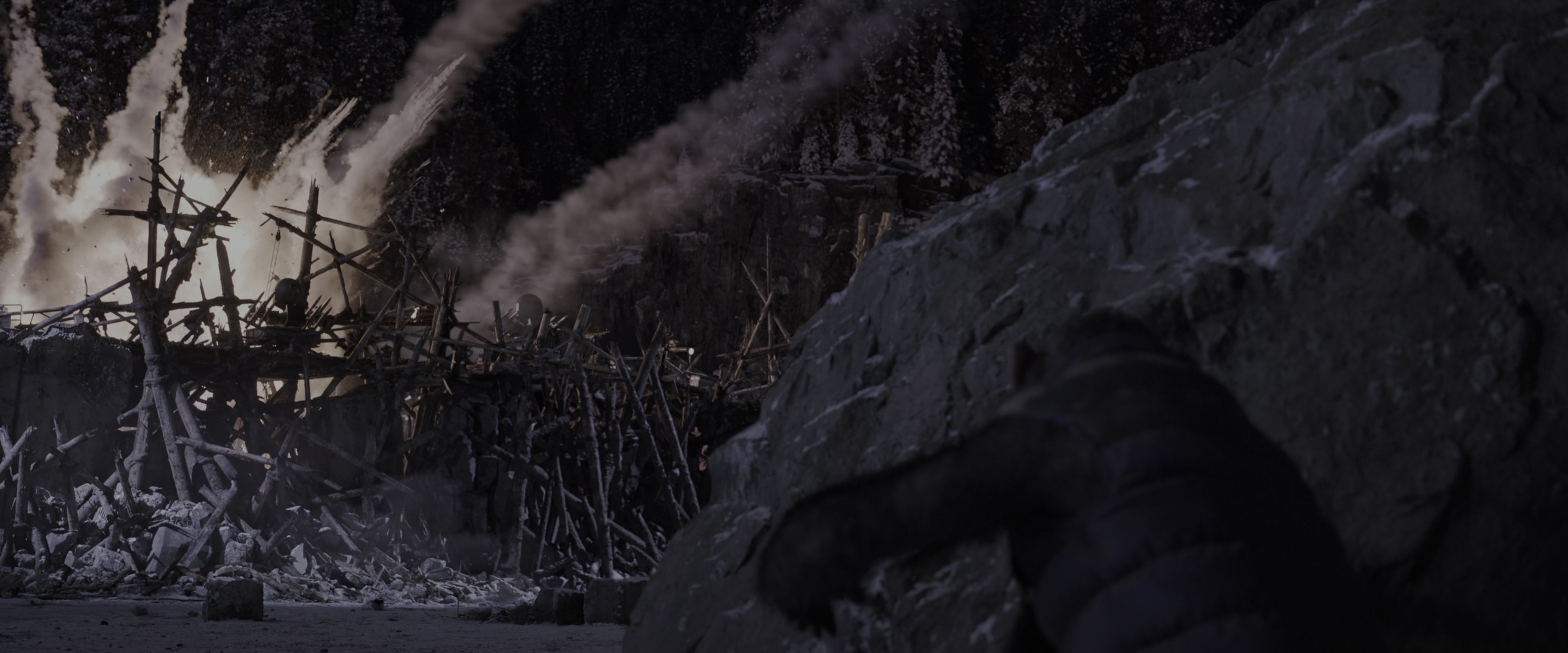 War for the Planet of the Apes (2017), wide, 2.40:1 — film still