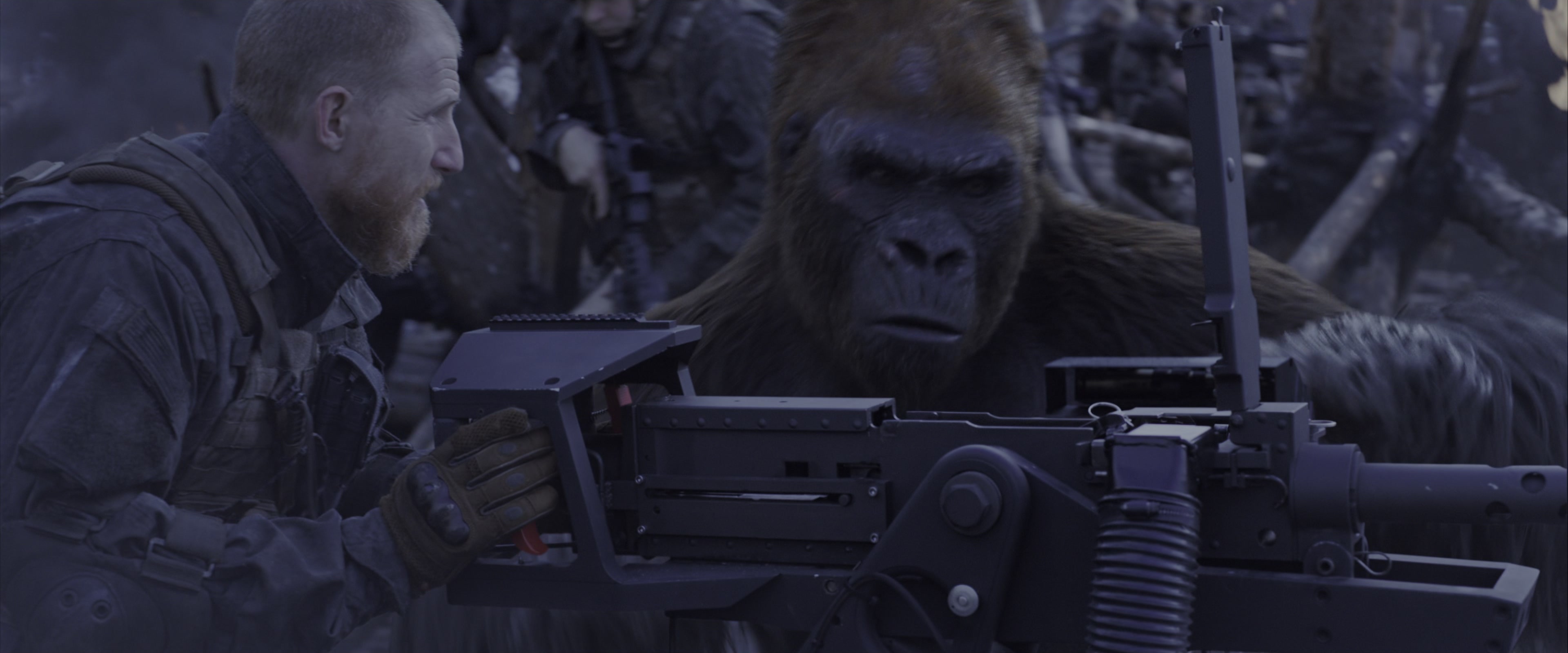 War for the Planet of the Apes (2017), wide, 2.40:1 — film still