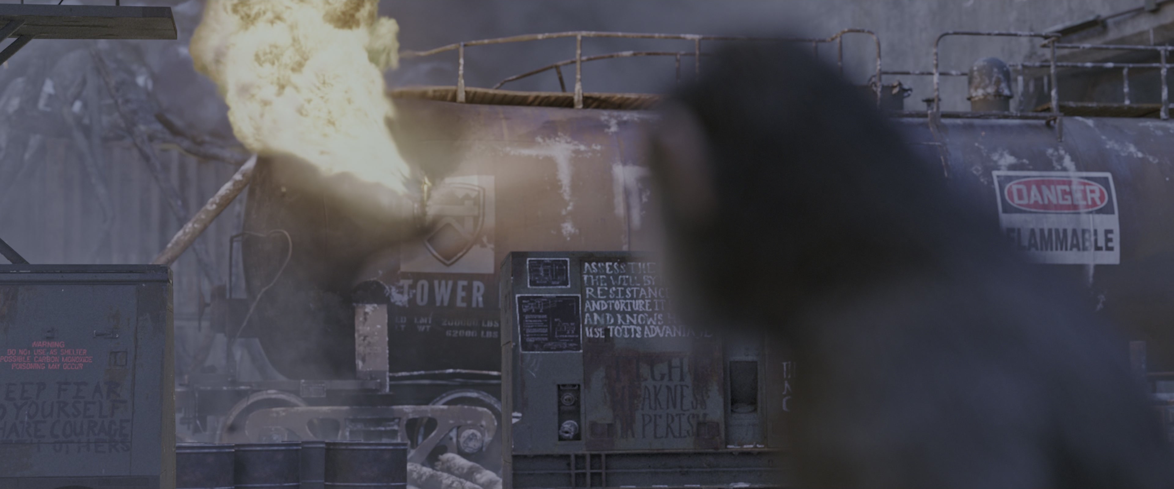 War for the Planet of the Apes (2017), wide, 2.40:1 — film still