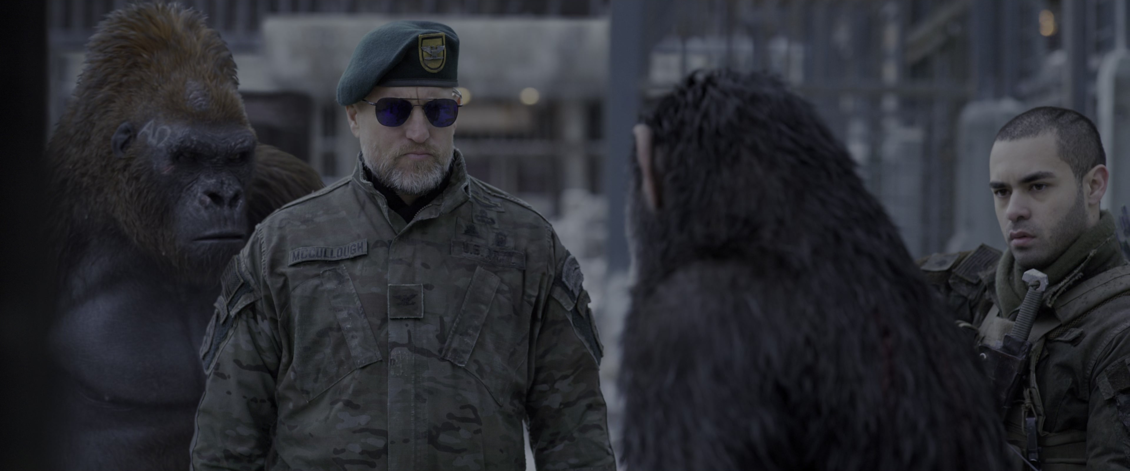 War for the Planet of the Apes (2017), wide, 2.40:1 — film still