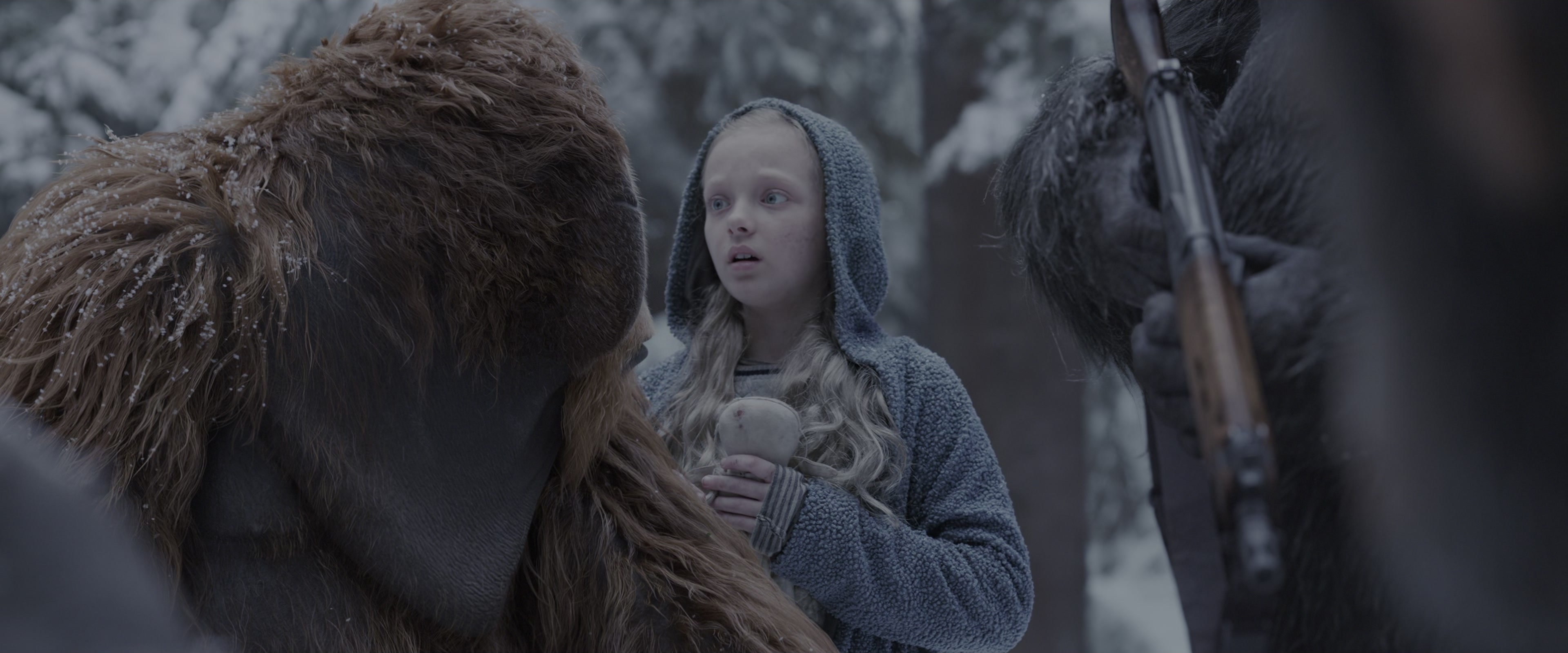 War for the Planet of the Apes (2017), wide, 2.40:1 — film still