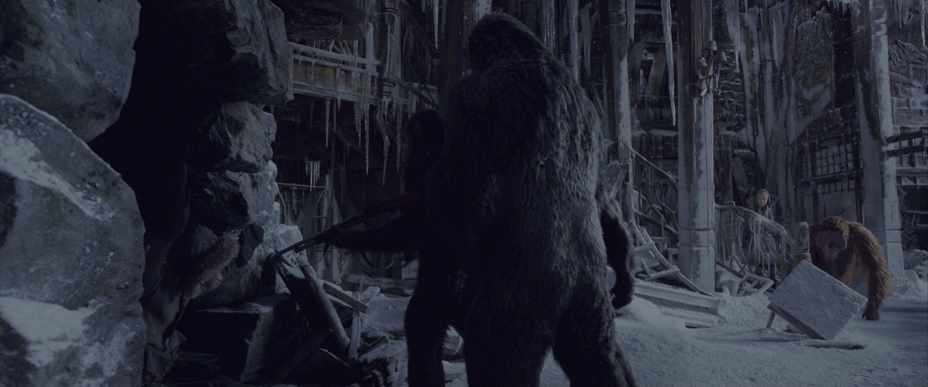 War for the Planet of the Apes (2017), wide, 2.40:1 — film still
