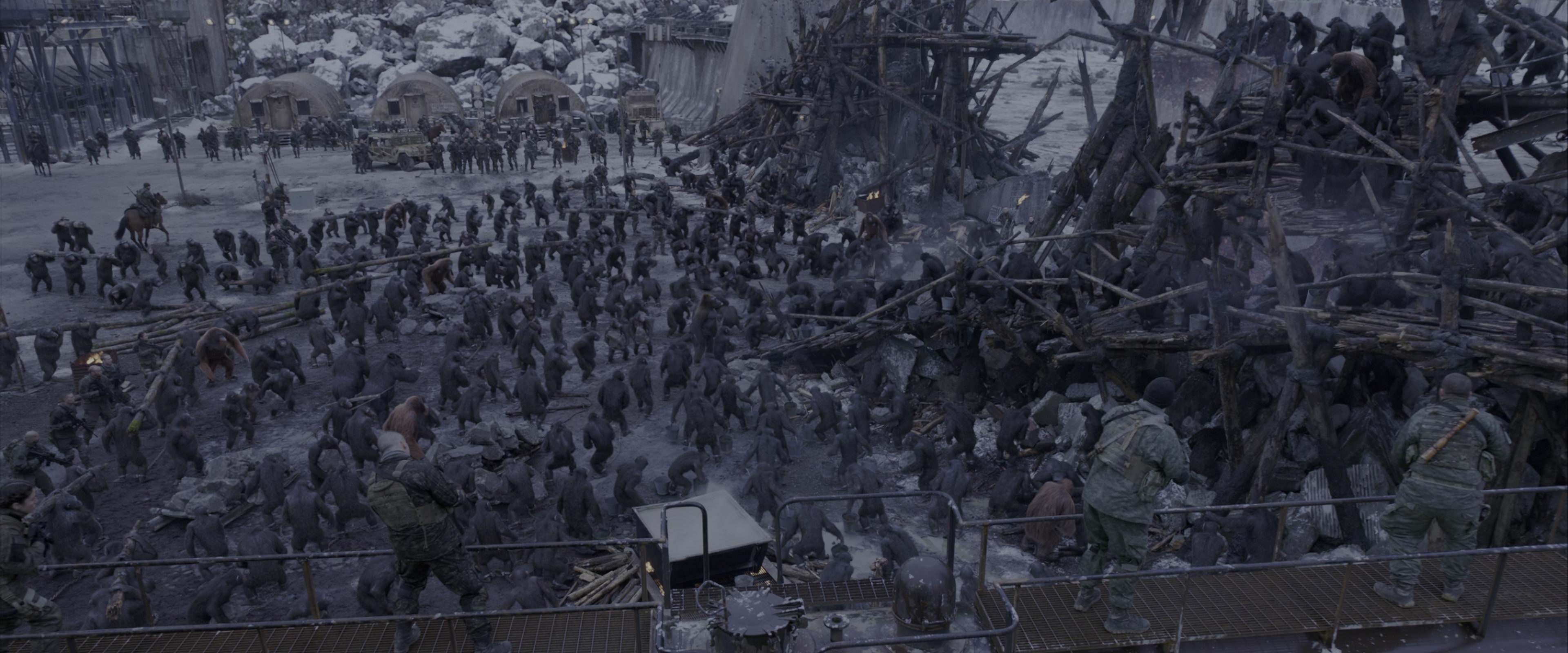 War for the Planet of the Apes (2017), wide, 2.40:1 — film still