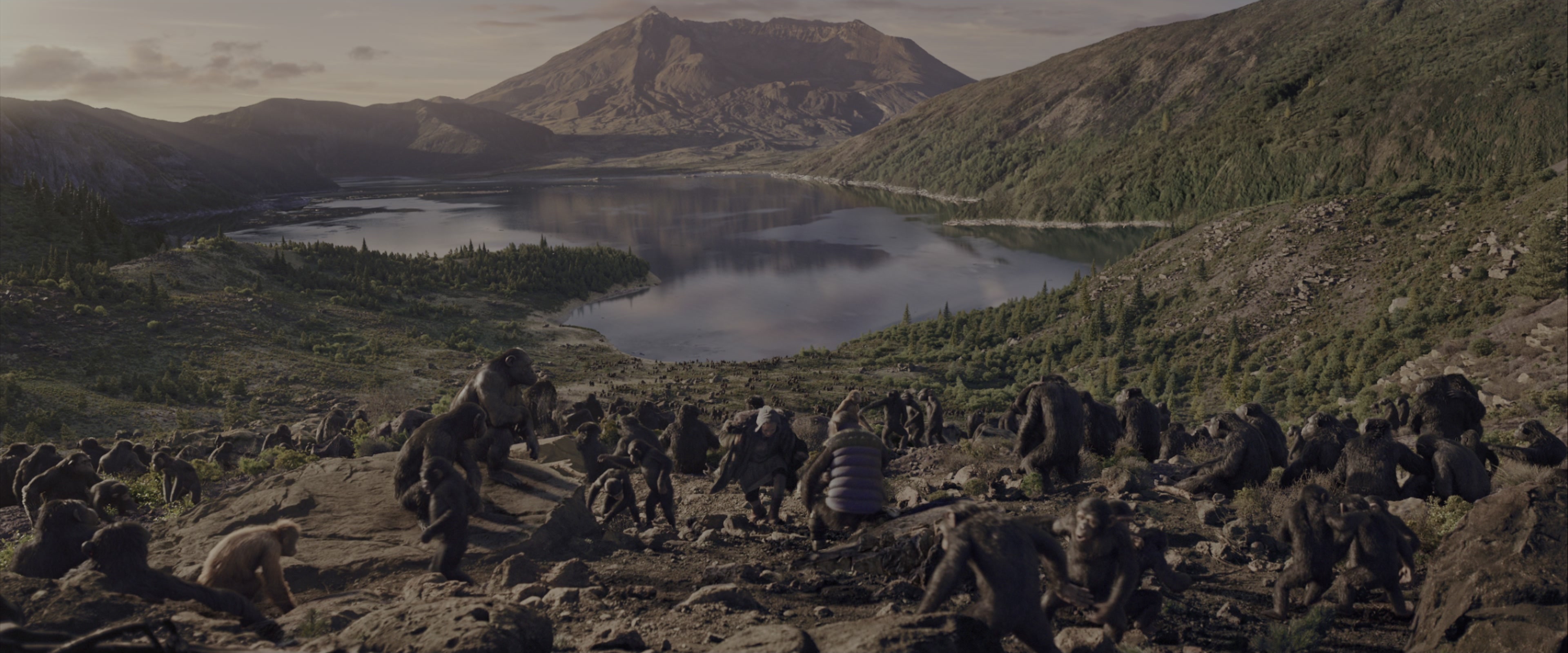 War for the Planet of the Apes (2017), wide, 2.40:1 — film still