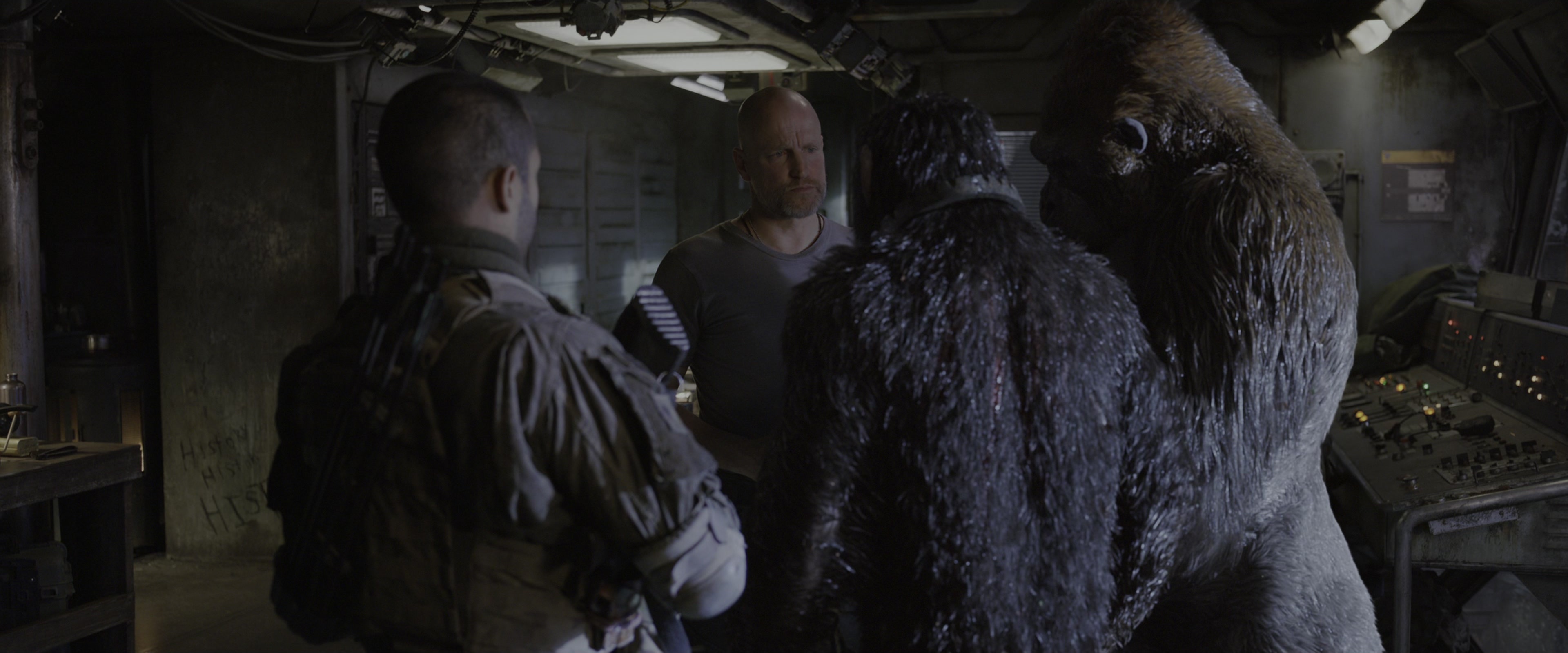 War for the Planet of the Apes (2017), wide, 2.40:1 — film still