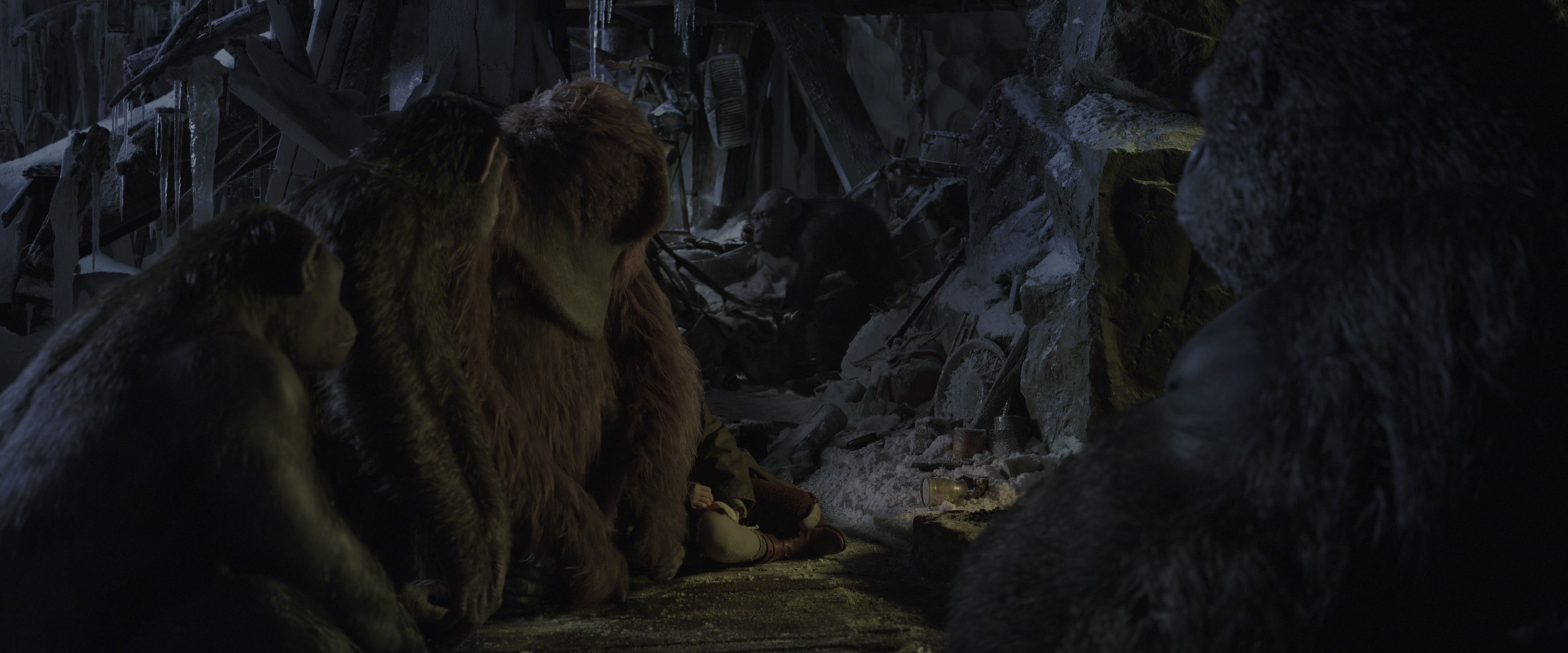 War for the Planet of the Apes (2017), wide, 2.40:1 — film still