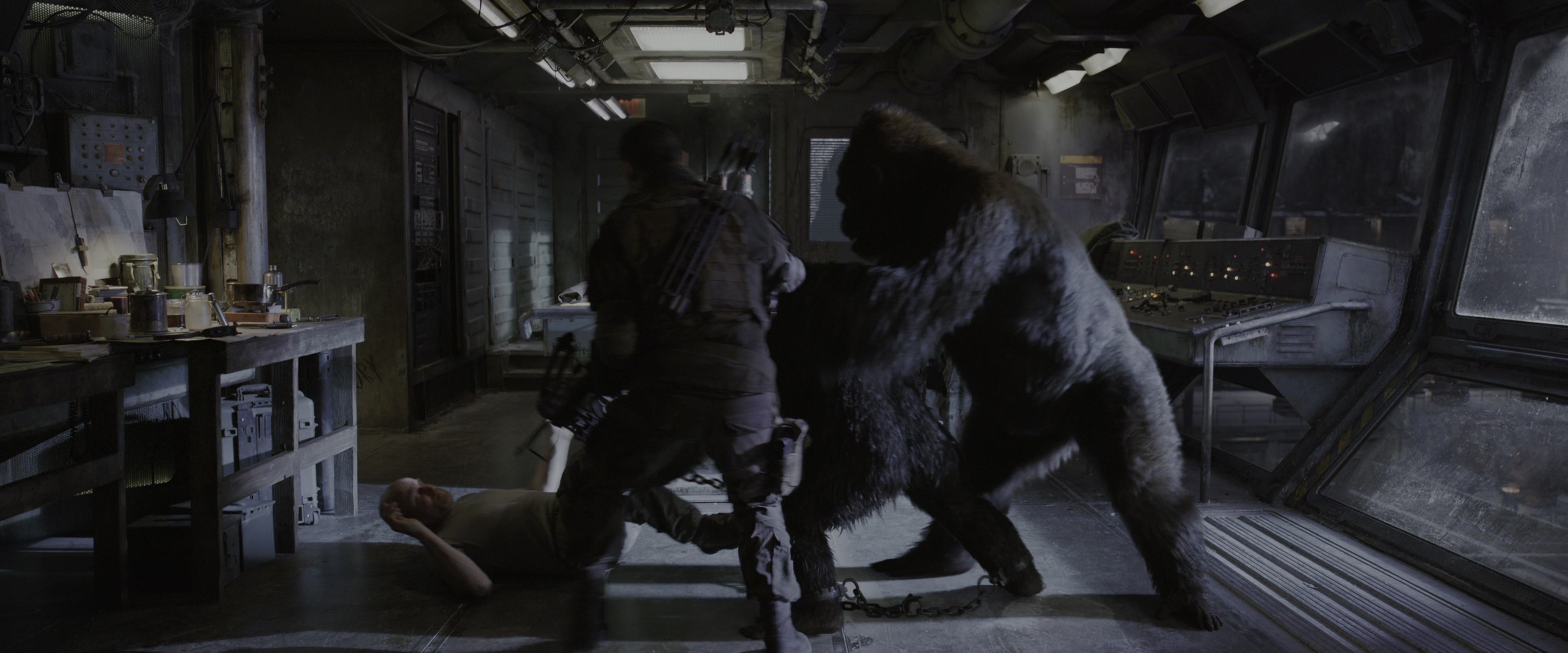 War for the Planet of the Apes (2017), wide, 2.40:1 — film still