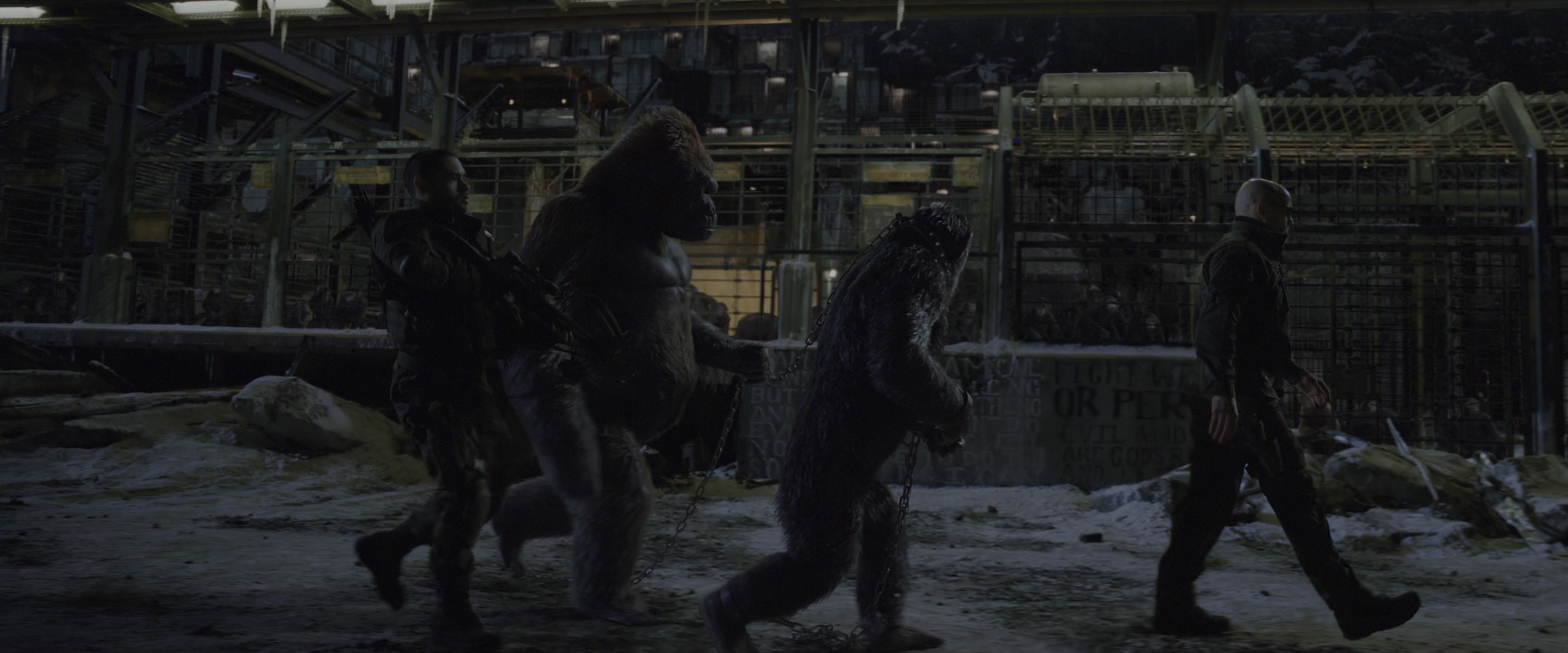War for the Planet of the Apes (2017), wide, 2.40:1 — film still