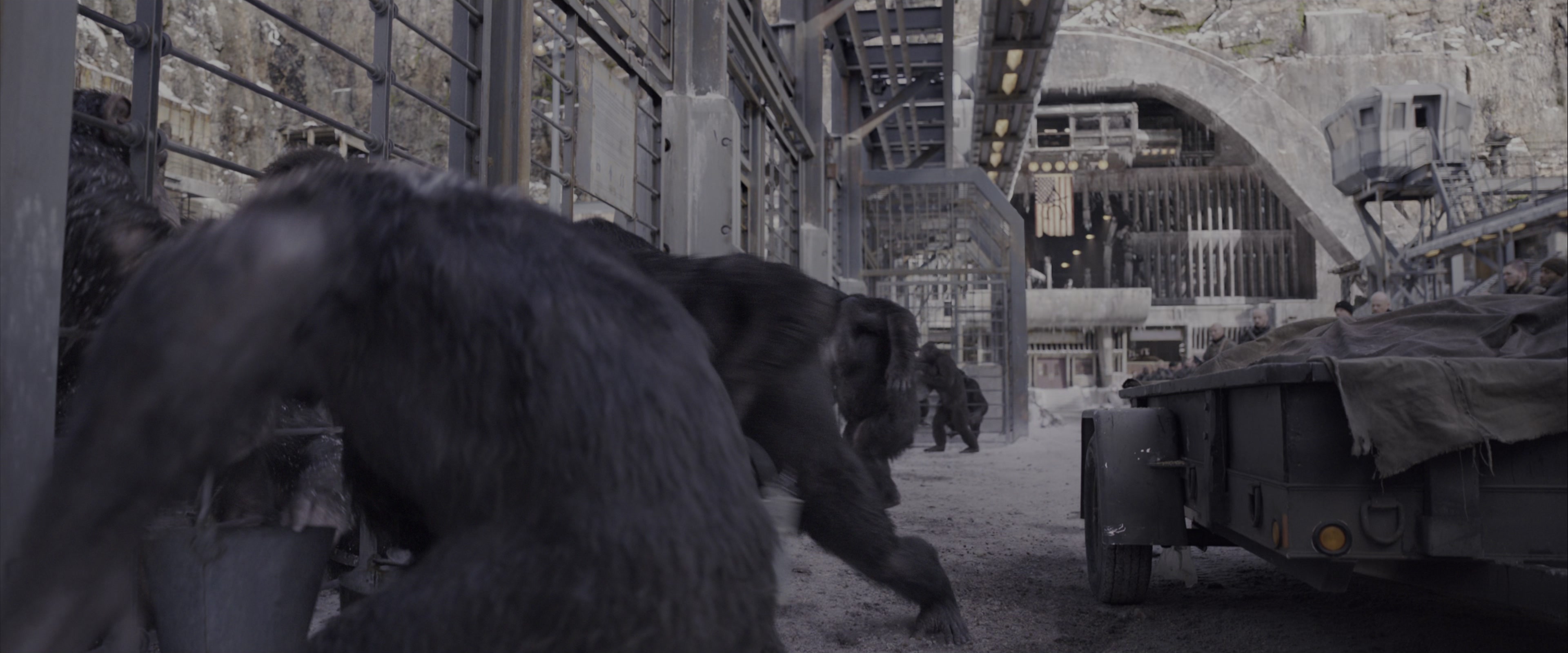 War for the Planet of the Apes (2017), wide, 2.40:1 — film still
