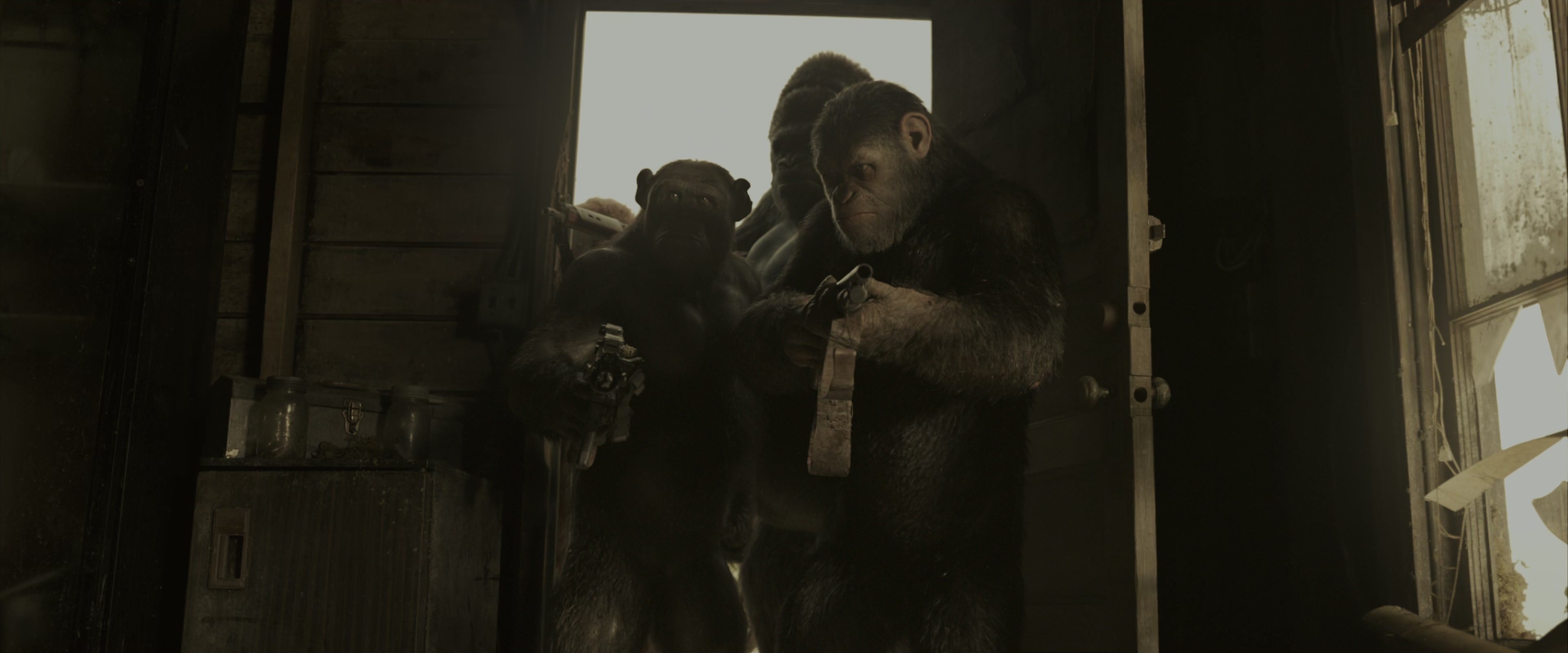 War for the Planet of the Apes (2017), wide, 2.40:1 — film still
