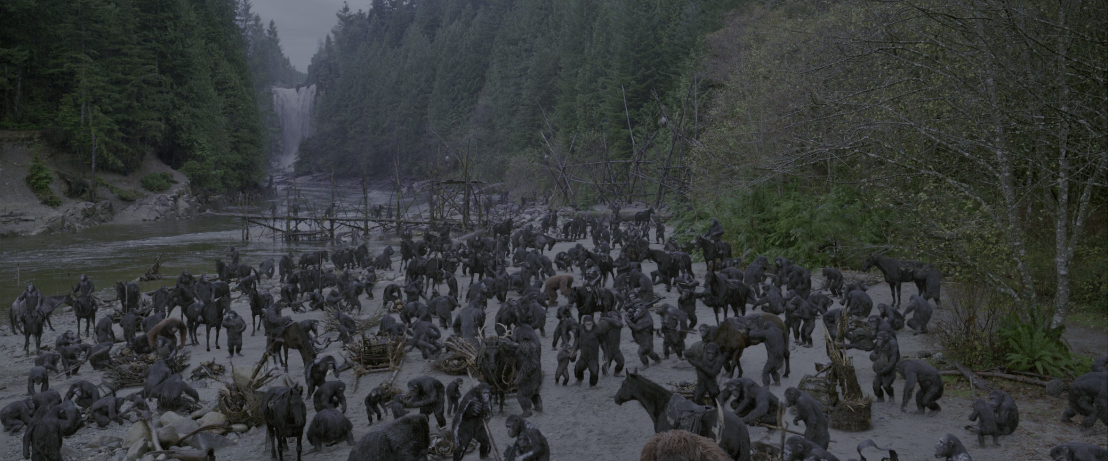 War for the Planet of the Apes (2017), wide, 2.40:1 — film still