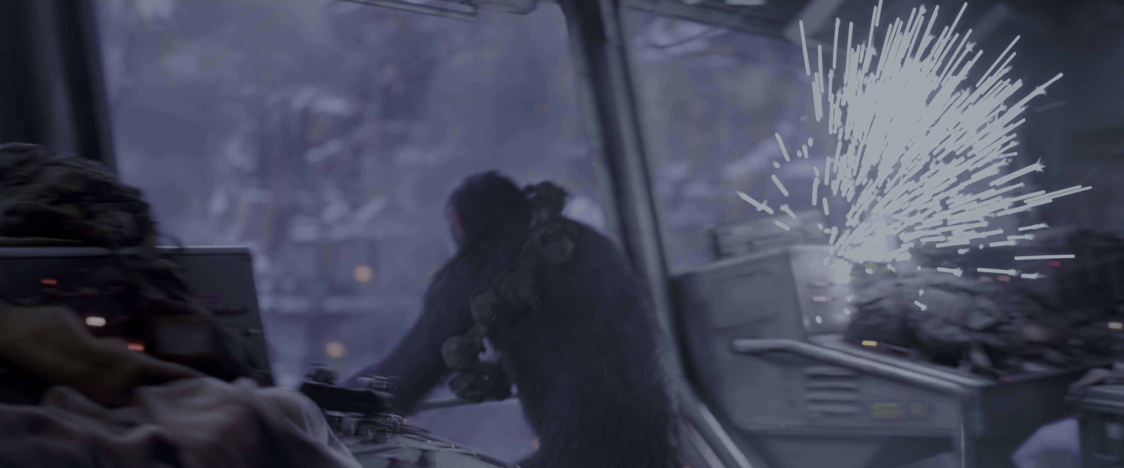 War for the Planet of the Apes (2017), wide, 2.40:1 — film still