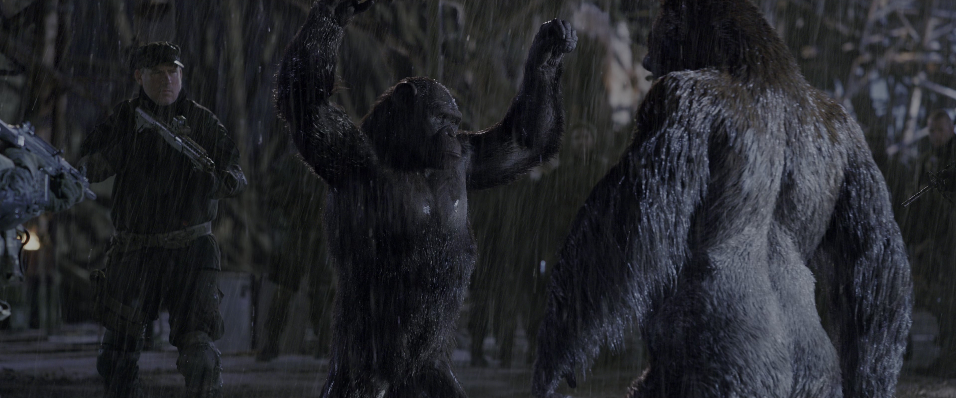 War for the Planet of the Apes (2017), wide, 2.40:1 — film still