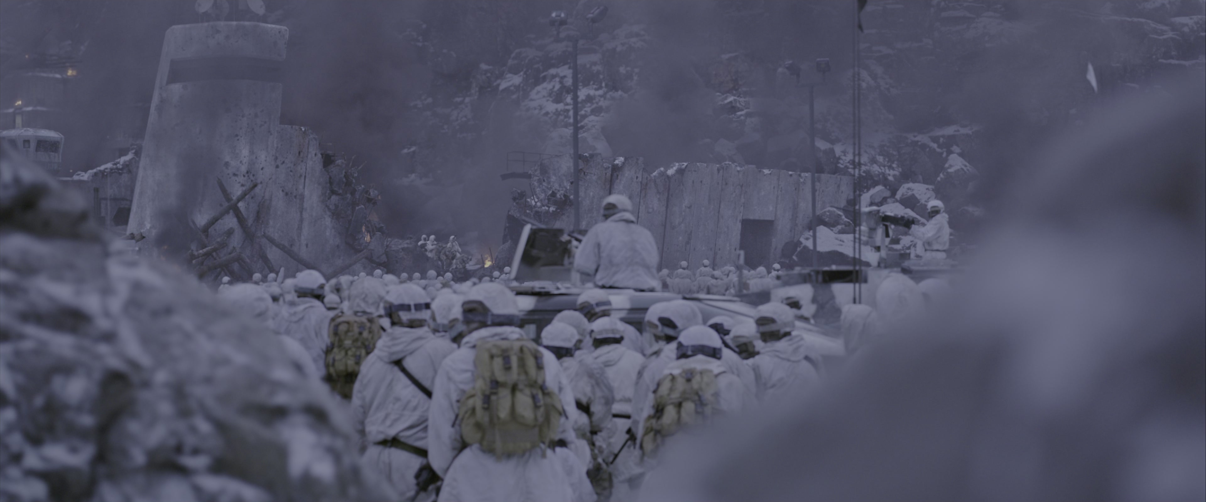 War for the Planet of the Apes (2017), wide, 2.40:1 — film still