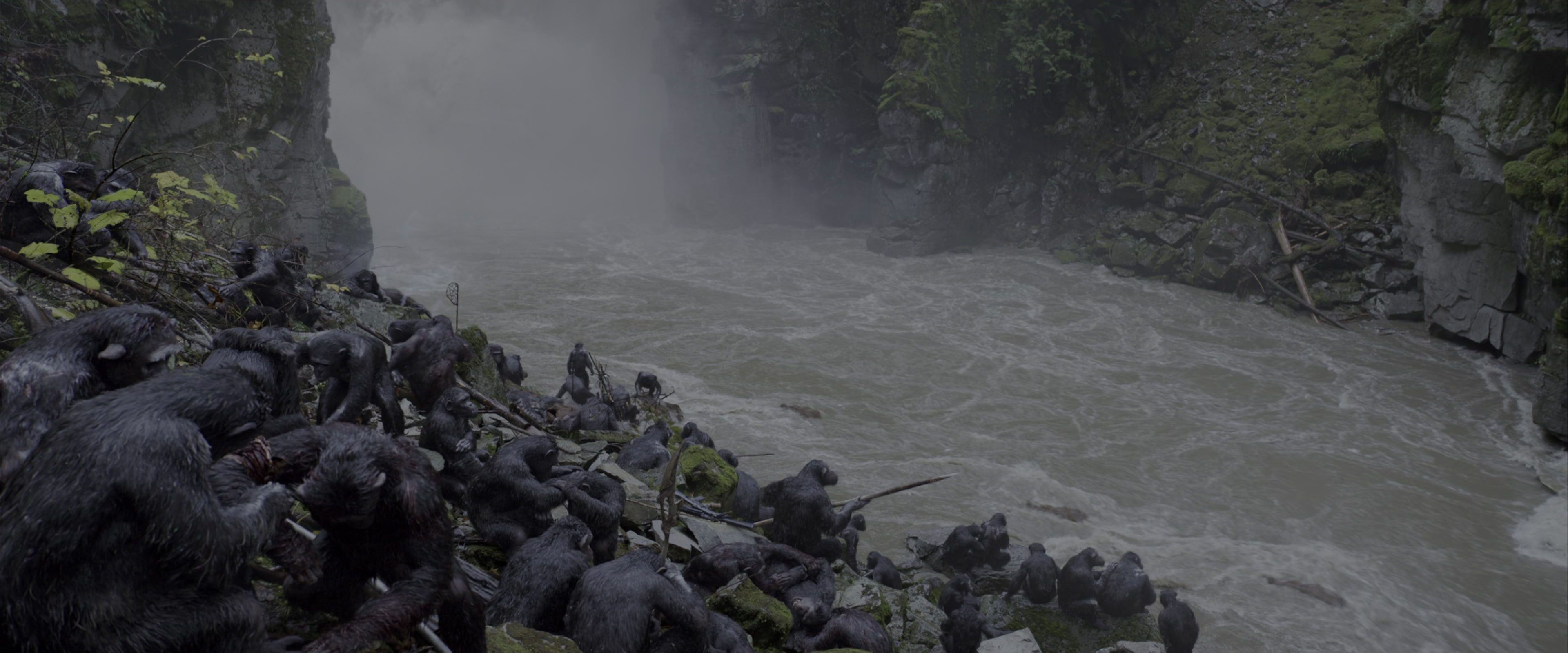 War for the Planet of the Apes (2017), wide, 2.40:1 — film still