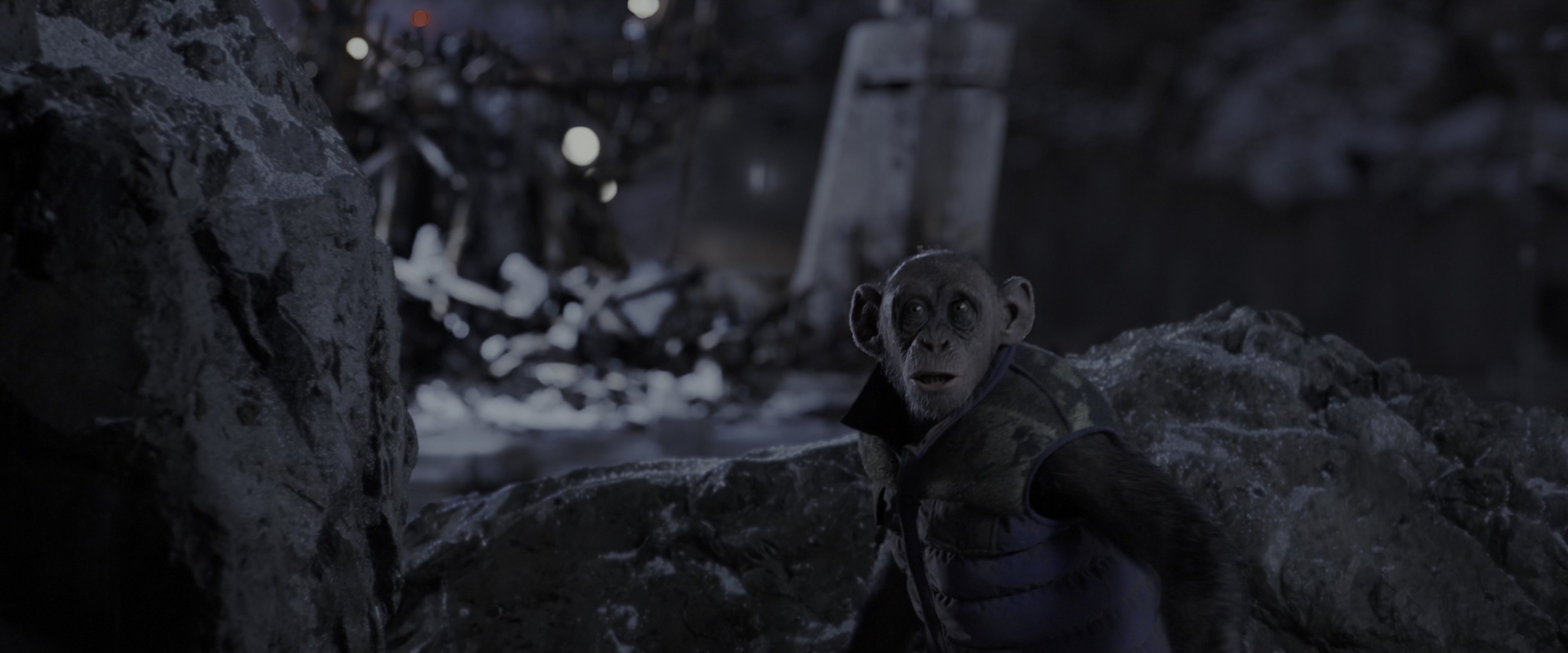 War for the Planet of the Apes (2017), wide, 2.40:1 — film still