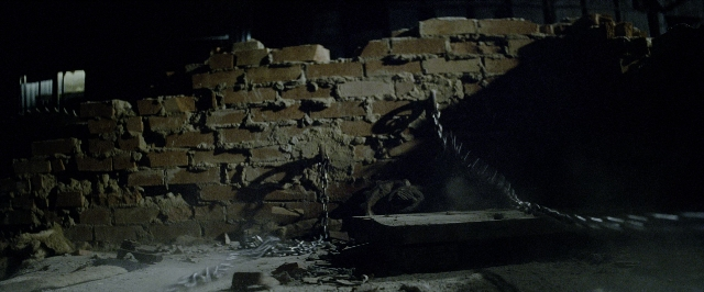 Wide shot frame from Transformers — room, building