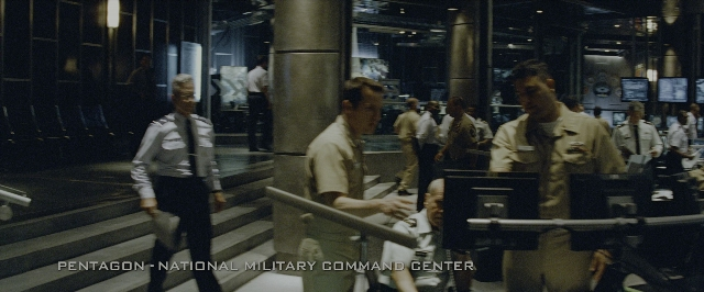 Wide shot frame from Transformers — person, human face