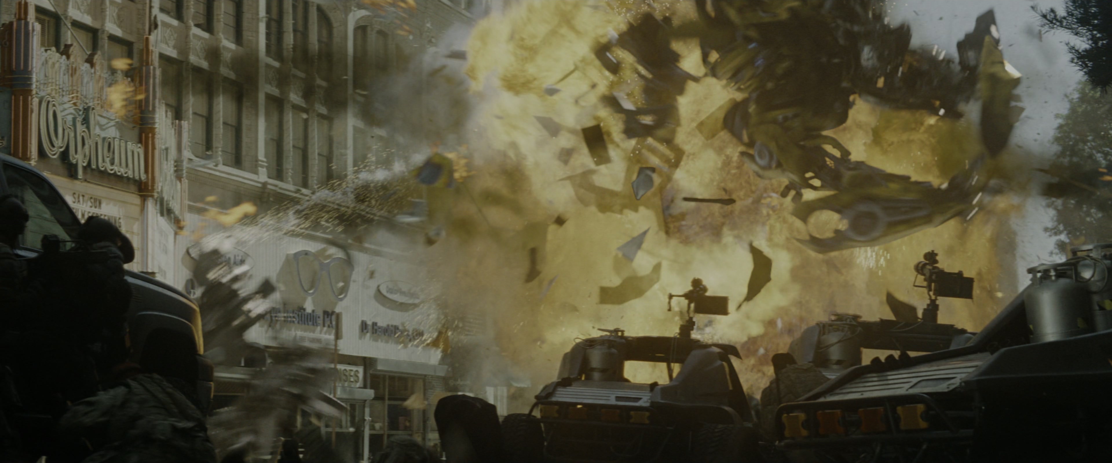 Transformers (2007), wide, 2.40:1 — film still