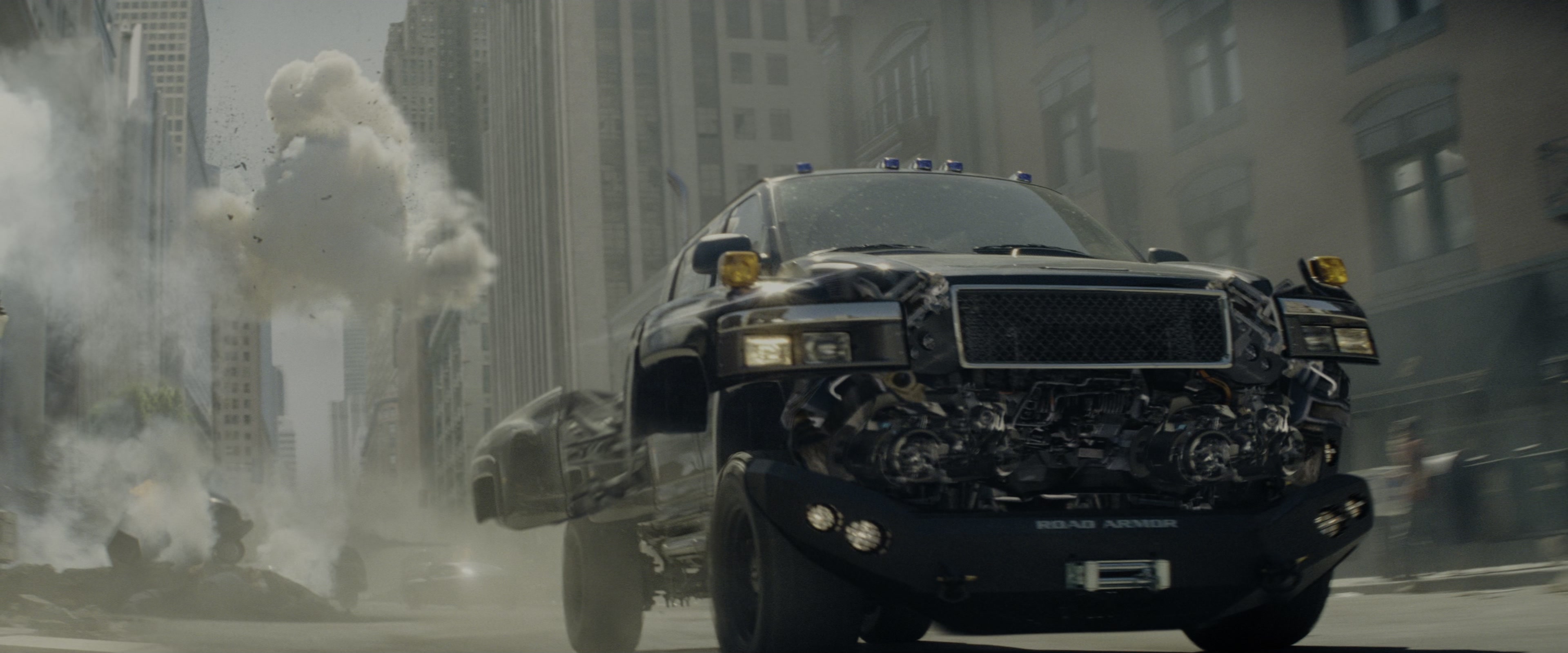 Transformers (2007), wide, 2.40:1 — film still
