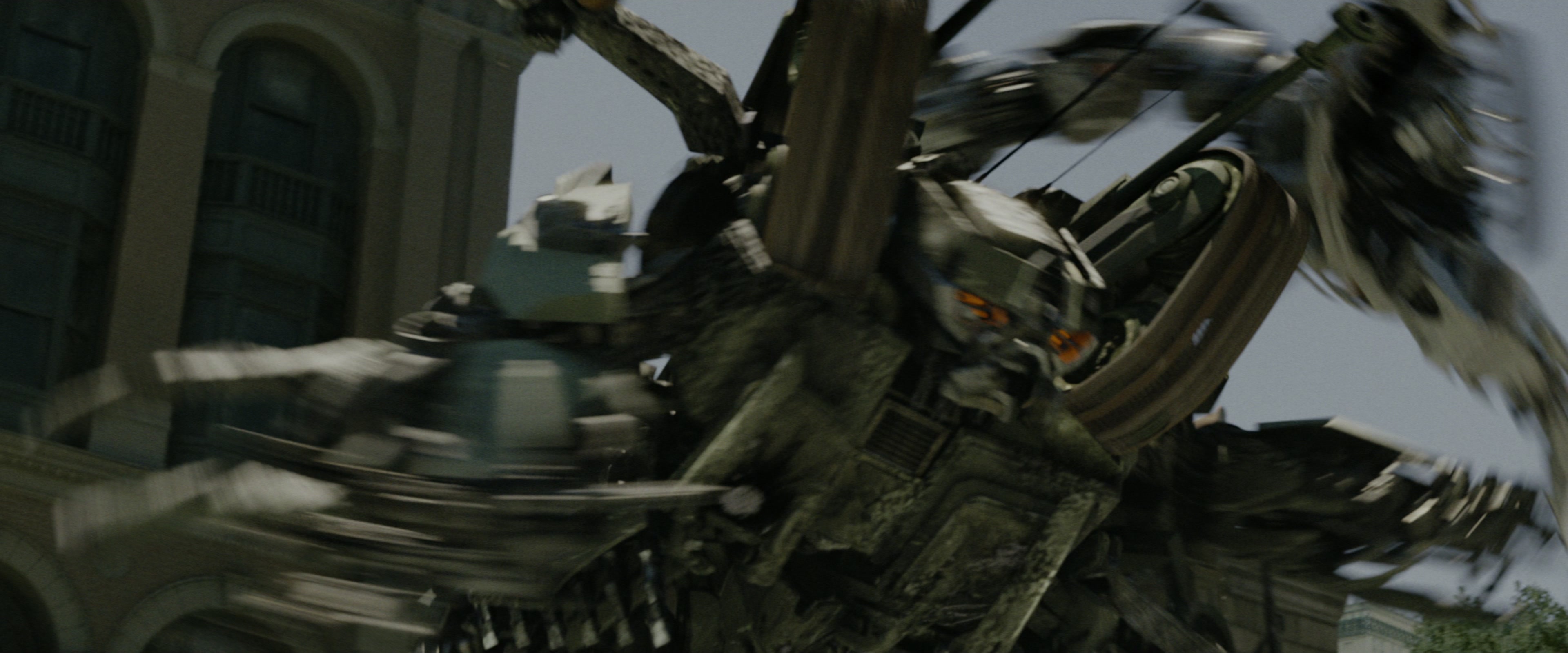Transformers (2007), wide, 2.40:1 — film still