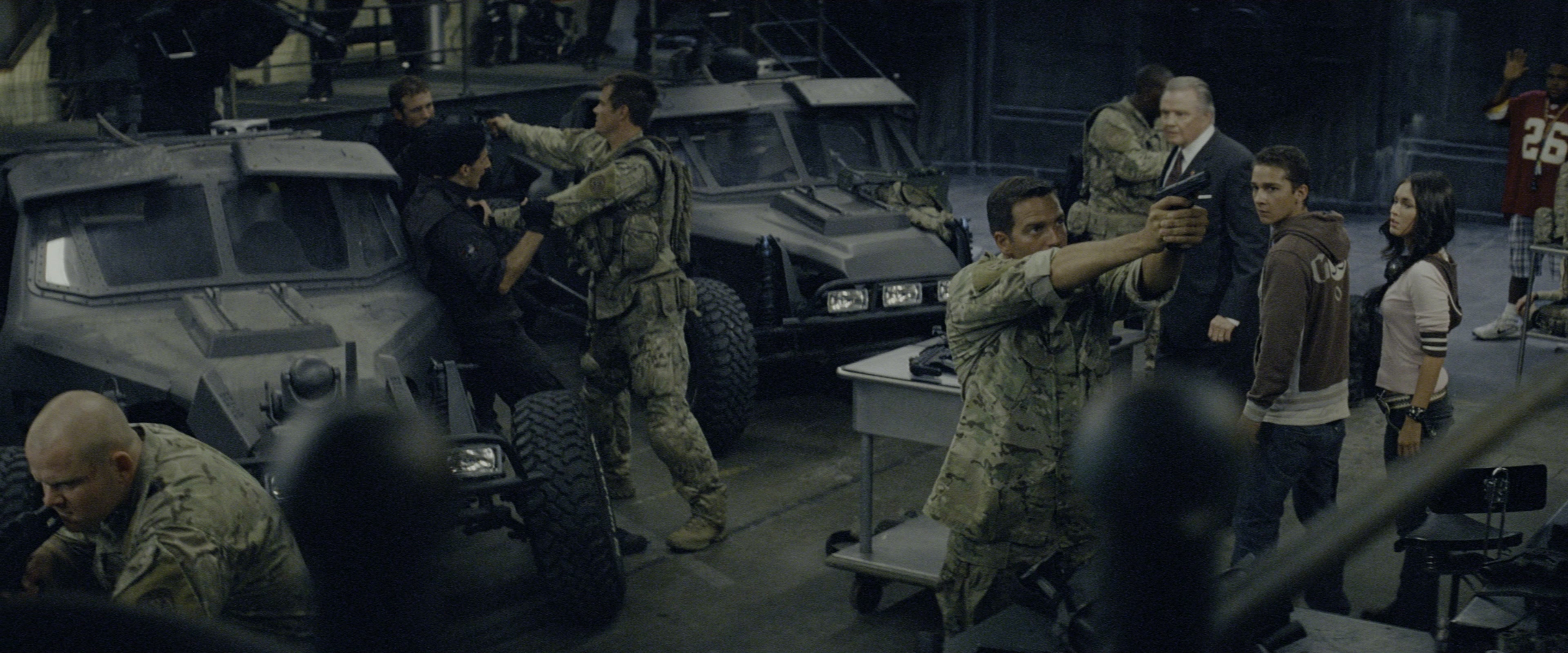 Transformers (2007), wide, 2.40:1 — film still