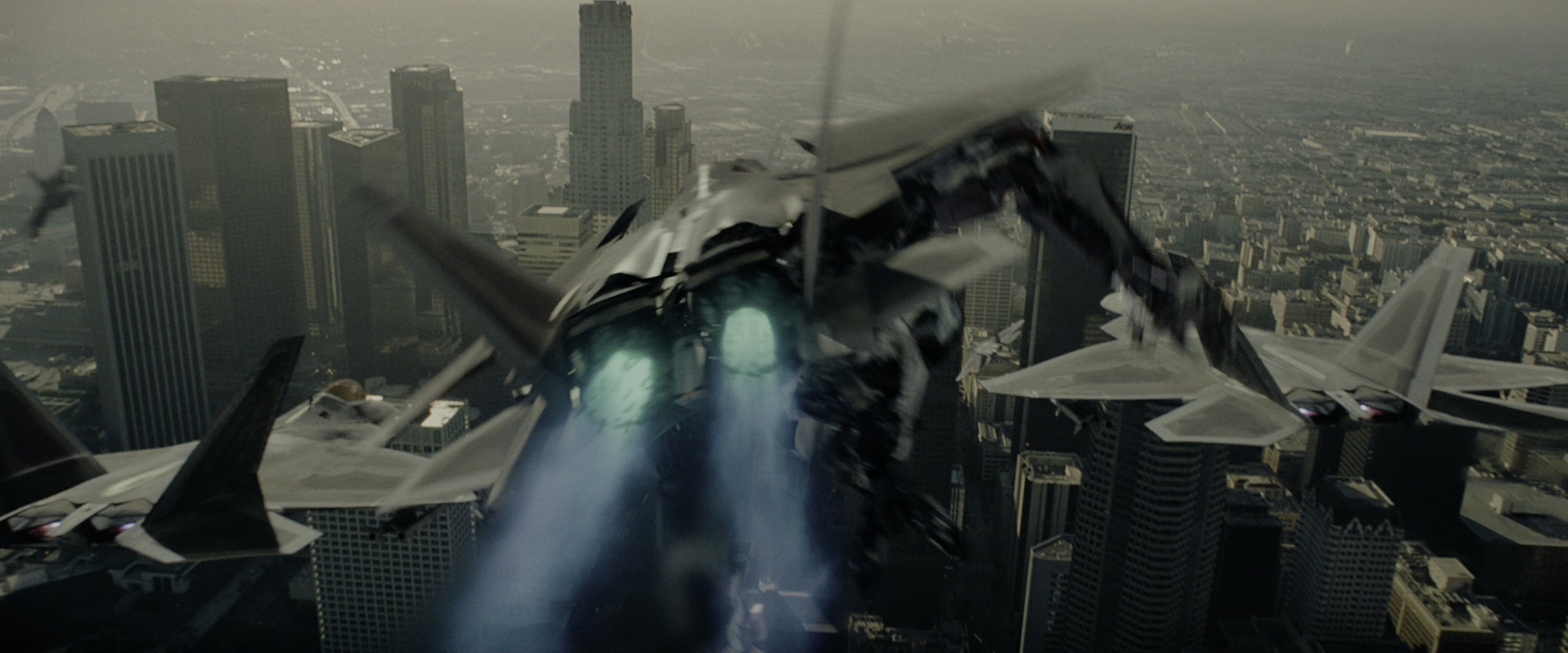 Transformers (2007), wide, 2.40:1 — film still