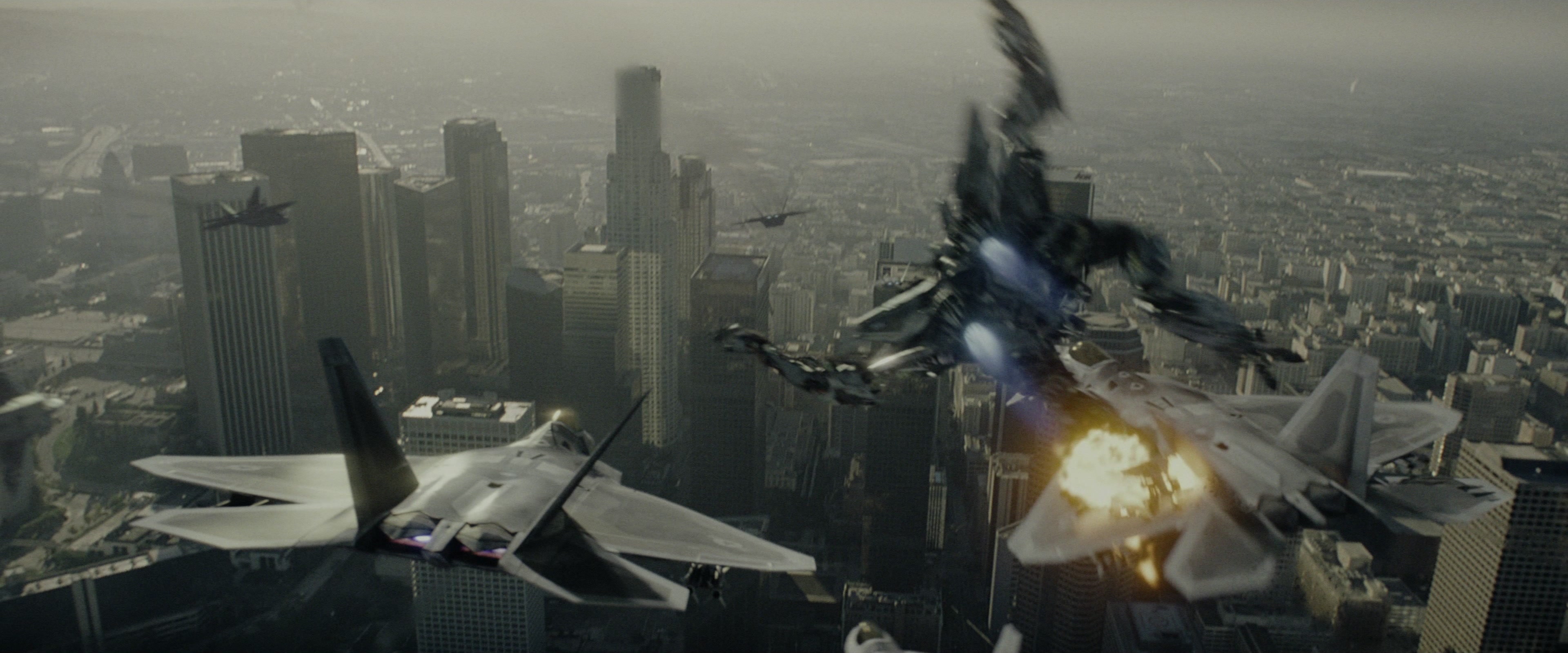 Transformers (2007), wide, 2.40:1 — film still