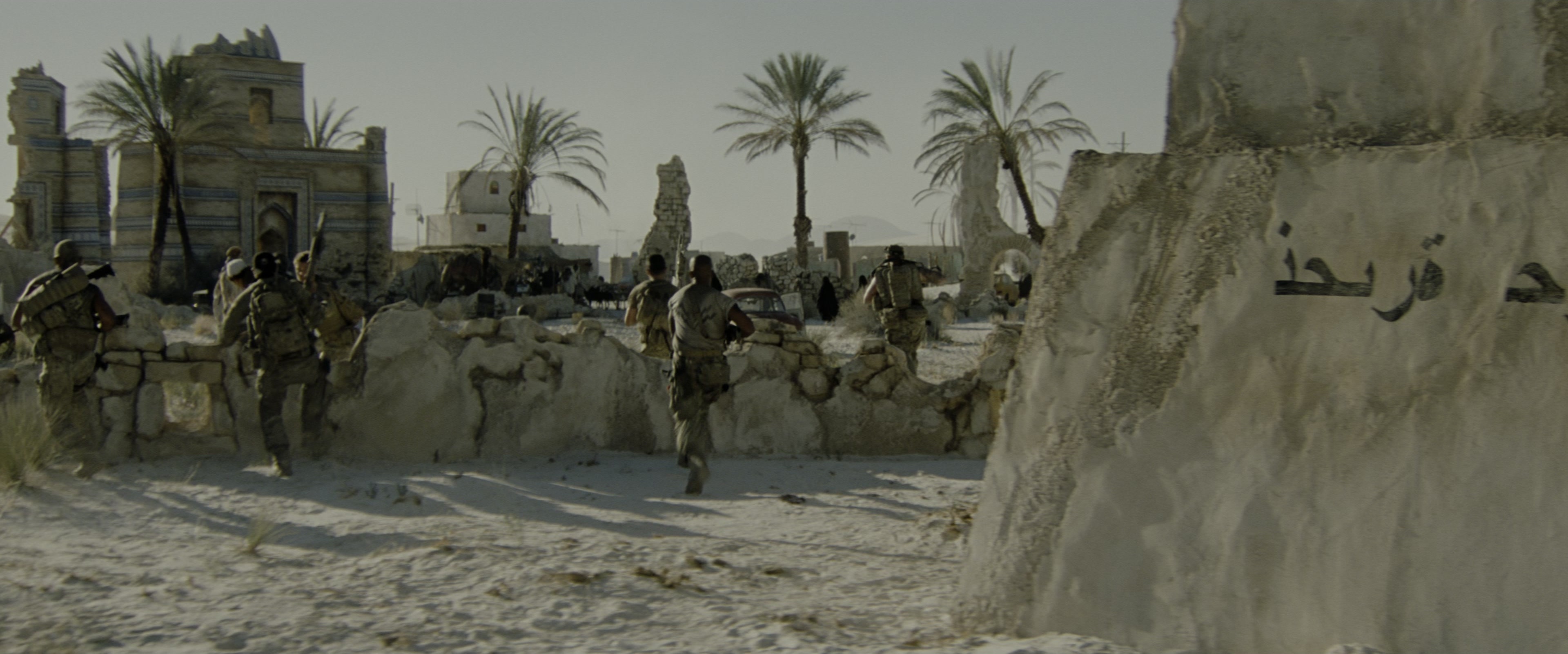 Transformers (2007), wide, 2.40:1 — film still